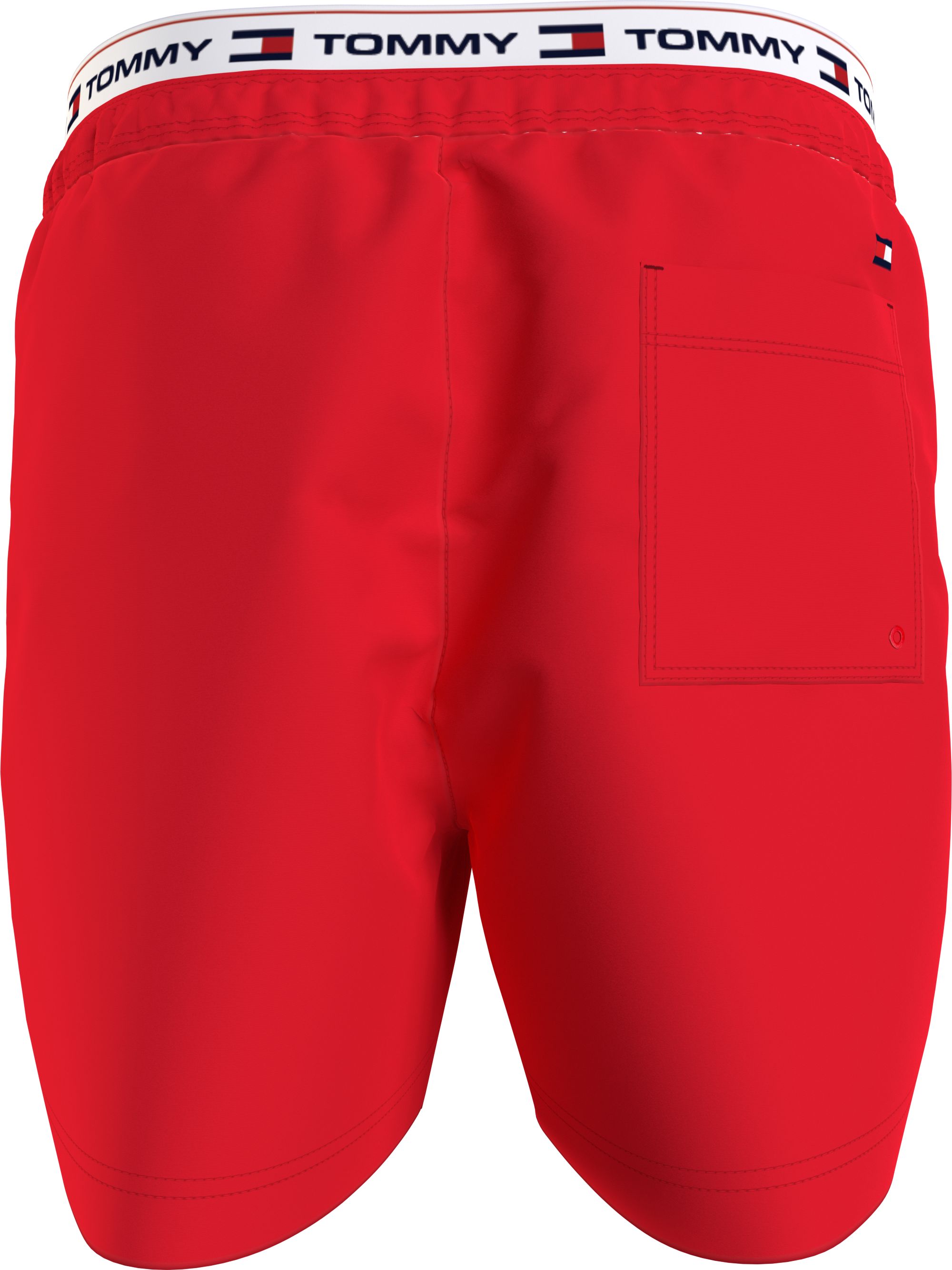 Tommy Hilfiger Medium Drawstring swimshort, heren zwembroek, rood