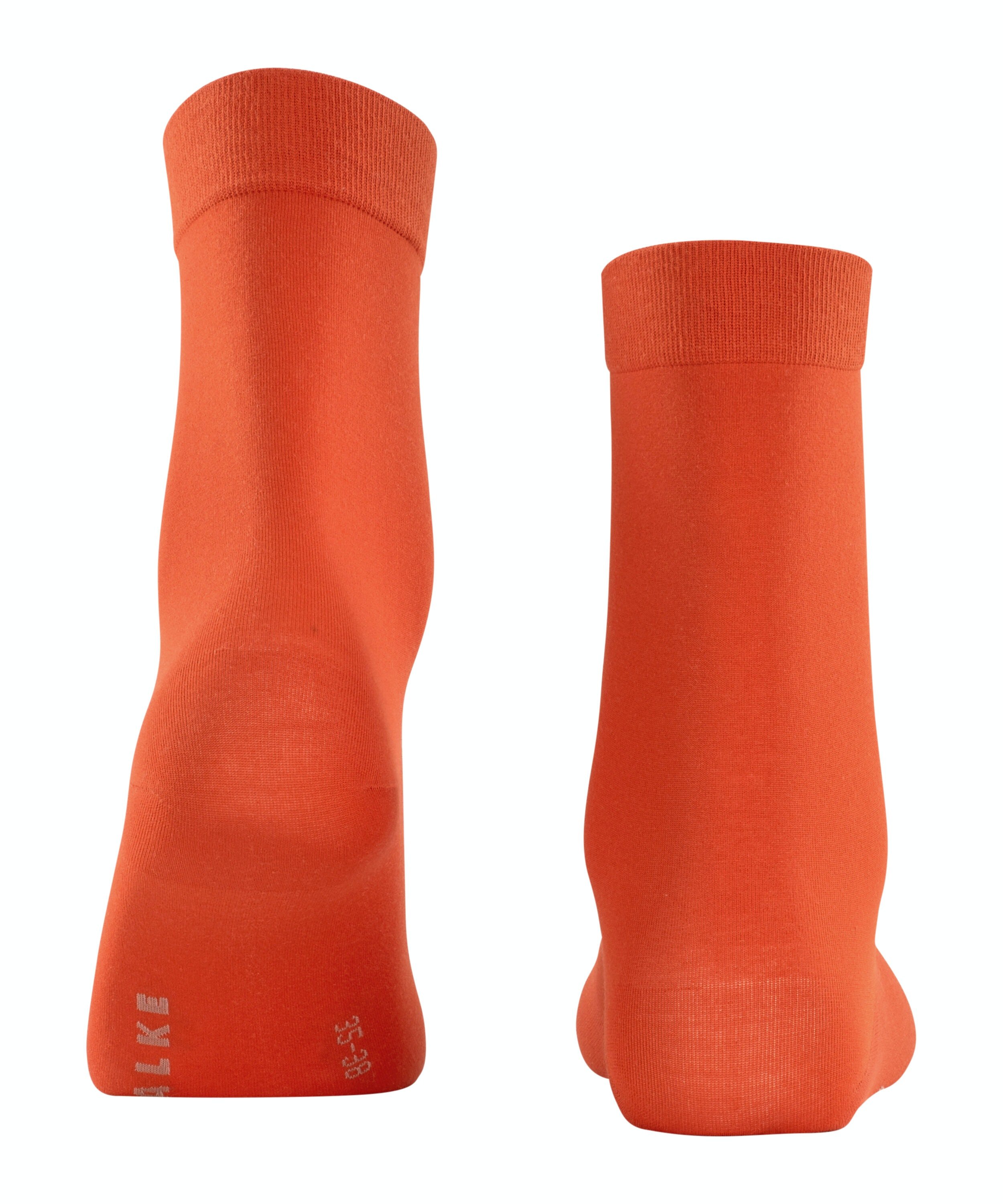 FALKE Cotton Touch damessokken, oranje (ziegel)