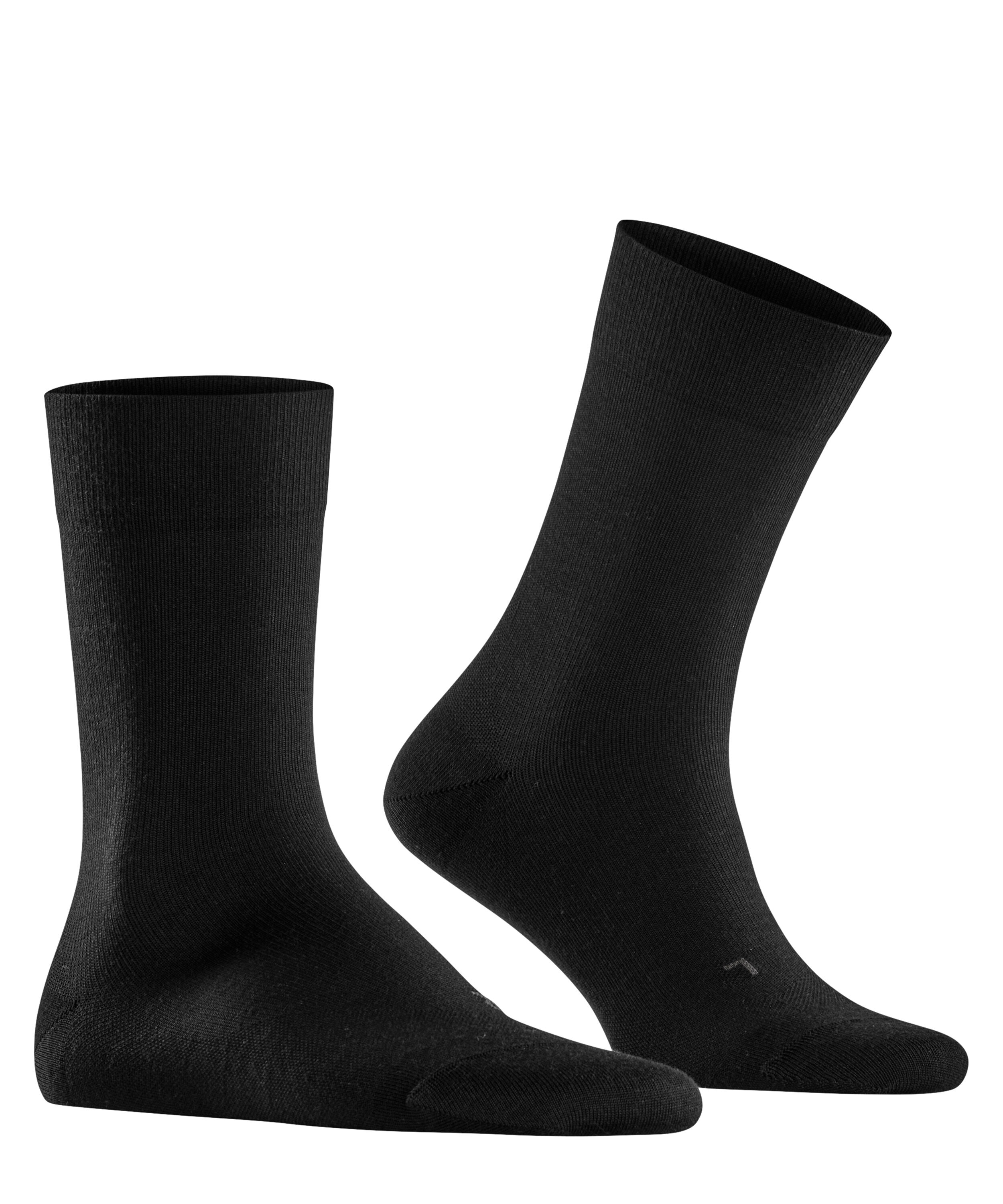 FALKE Stabilizing Wool Everyday herensokken, zwart (black)