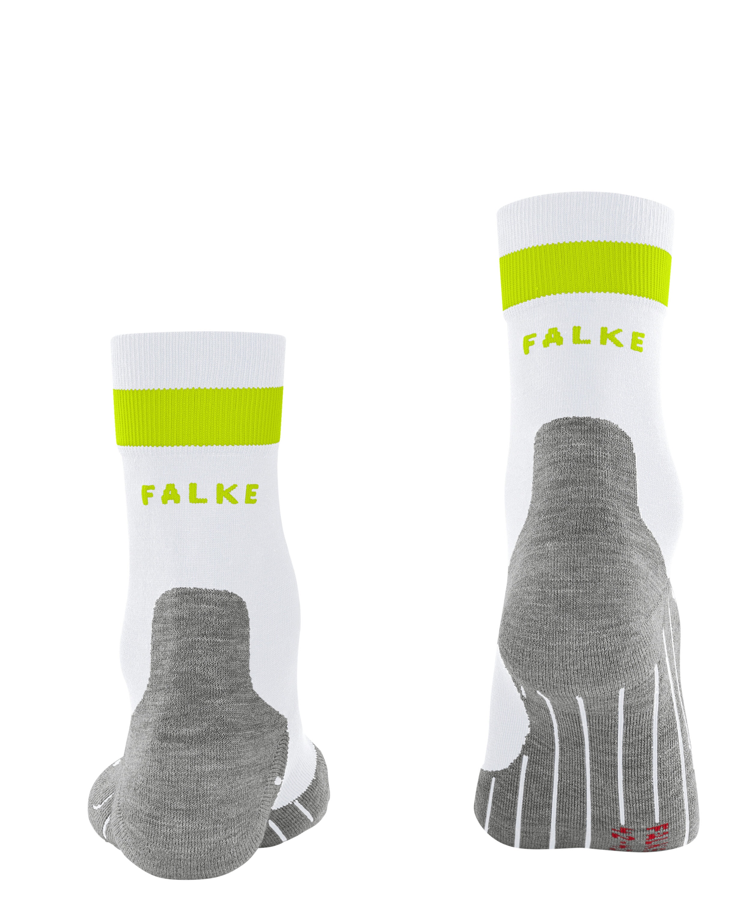 FALKE RU4 Endurance heren running sokken, appelgroen (white-apple)