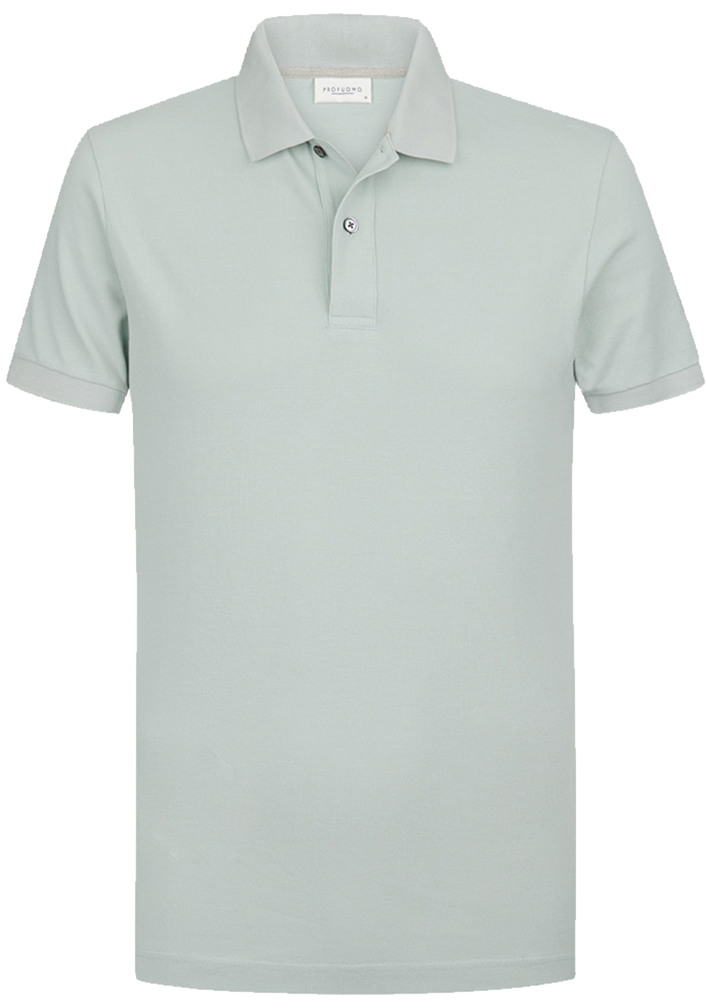 Profuomo slim fit heren polo, mintgroen