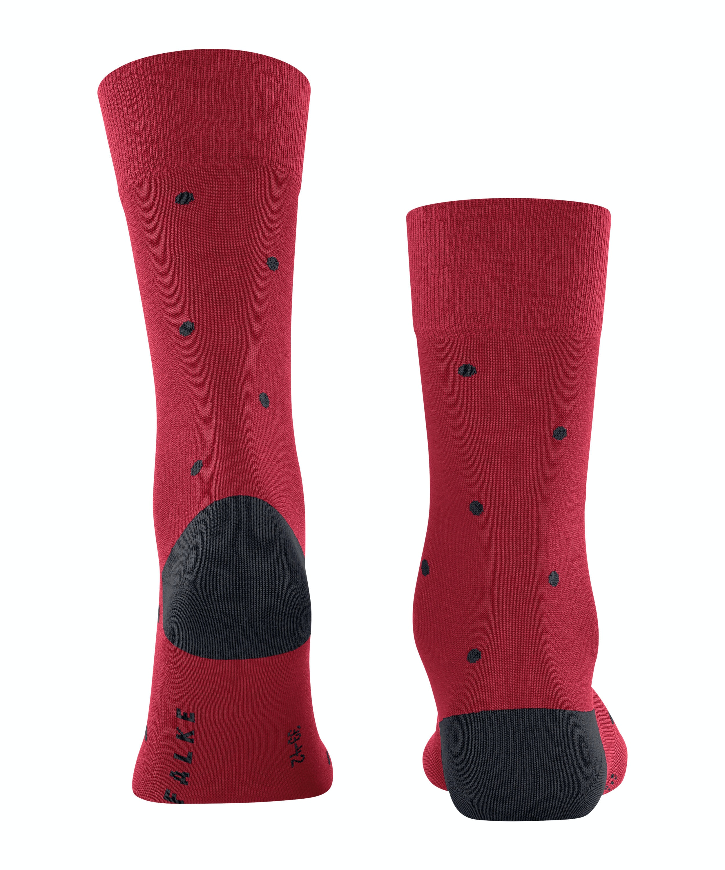 FALKE Dot herensokken, rood (scarlet)