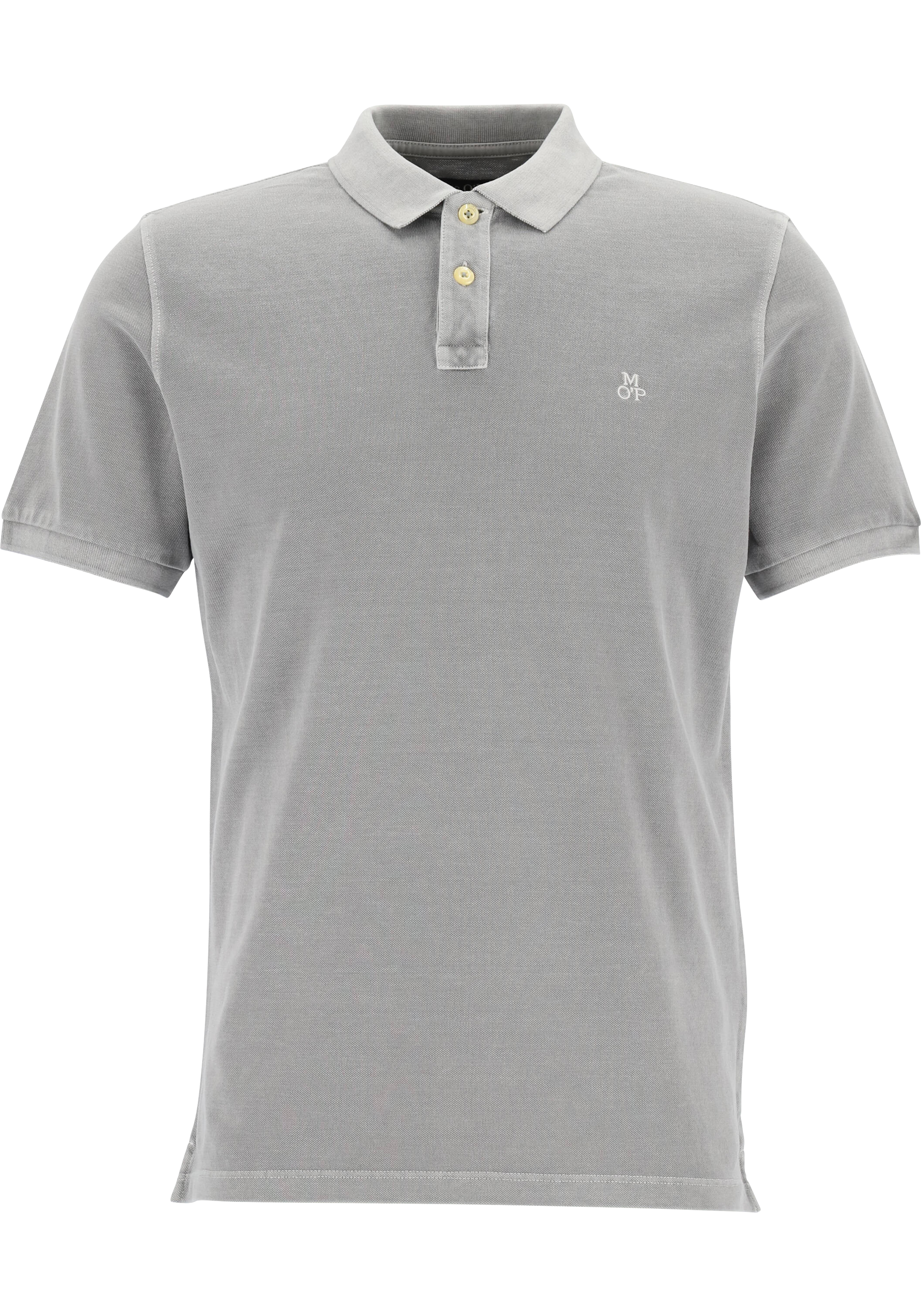 Marc O'Polo regular fit polo, heren poloshirt, grijs