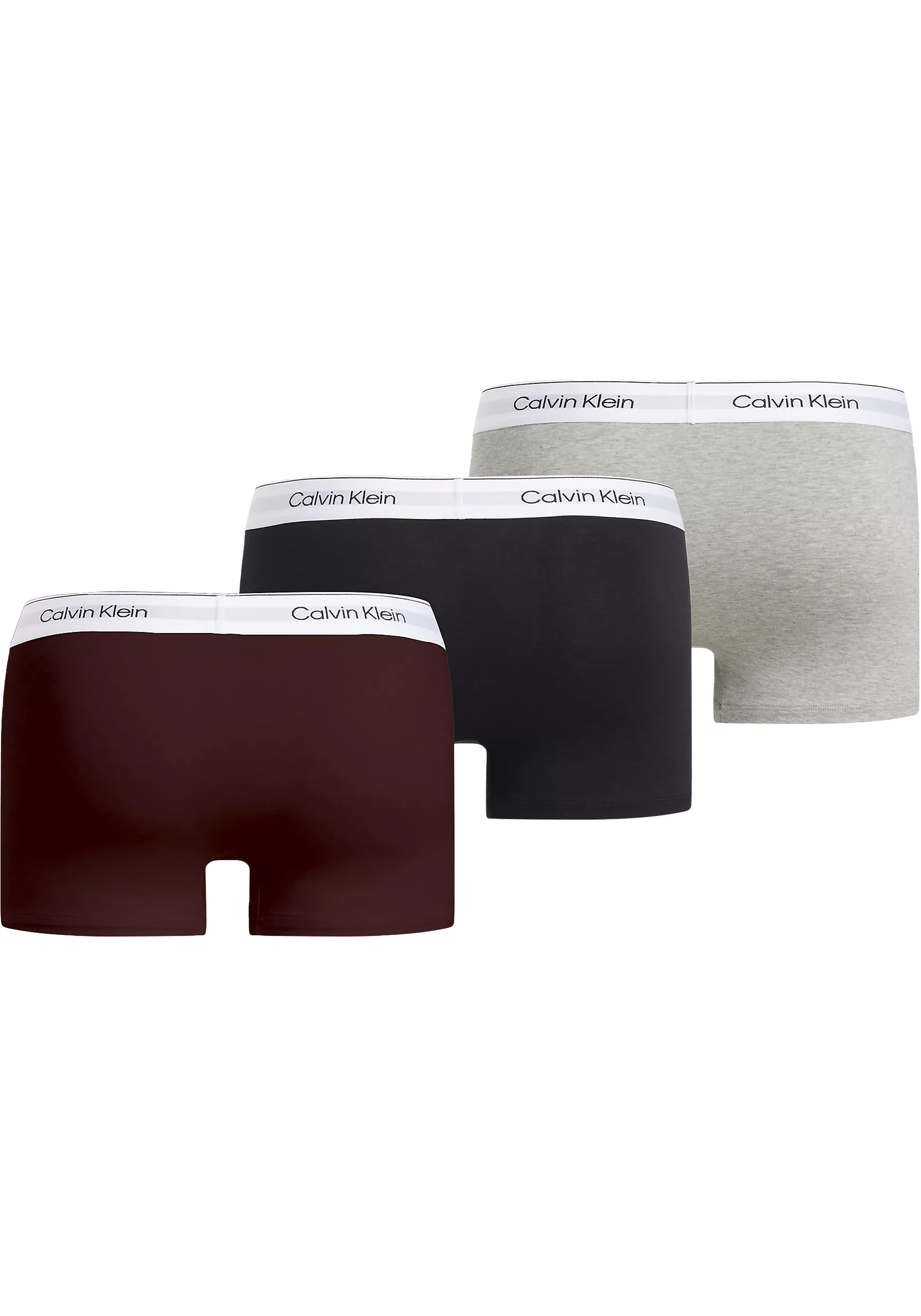 Calvin Klein Trunk (3-pack), heren boxers normale lengte, zwart