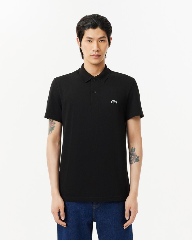 Lacoste Sport Polo Regular Fit stretch, zwart