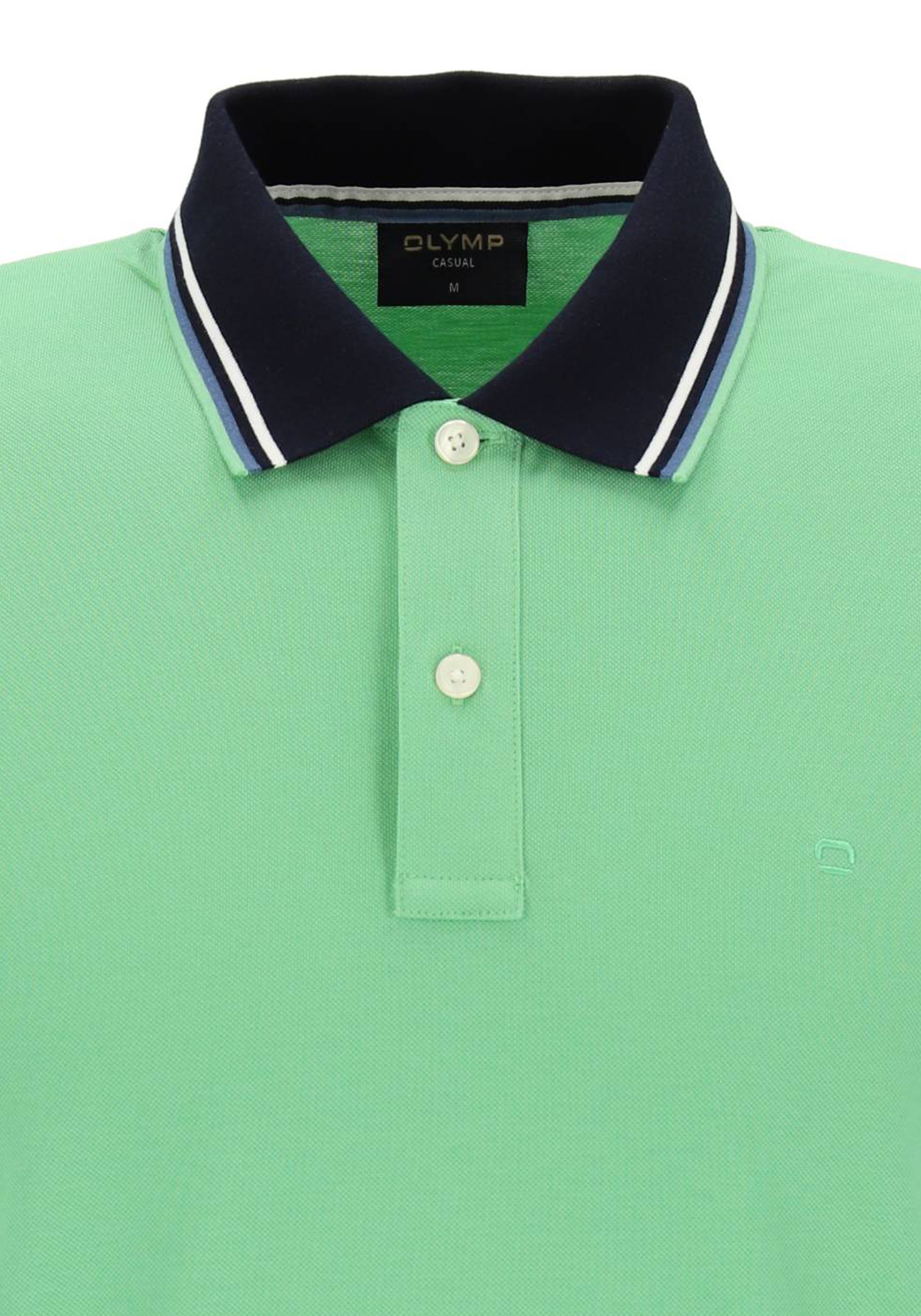 OLYMP Polo Casual, modern fit polo, mint groen