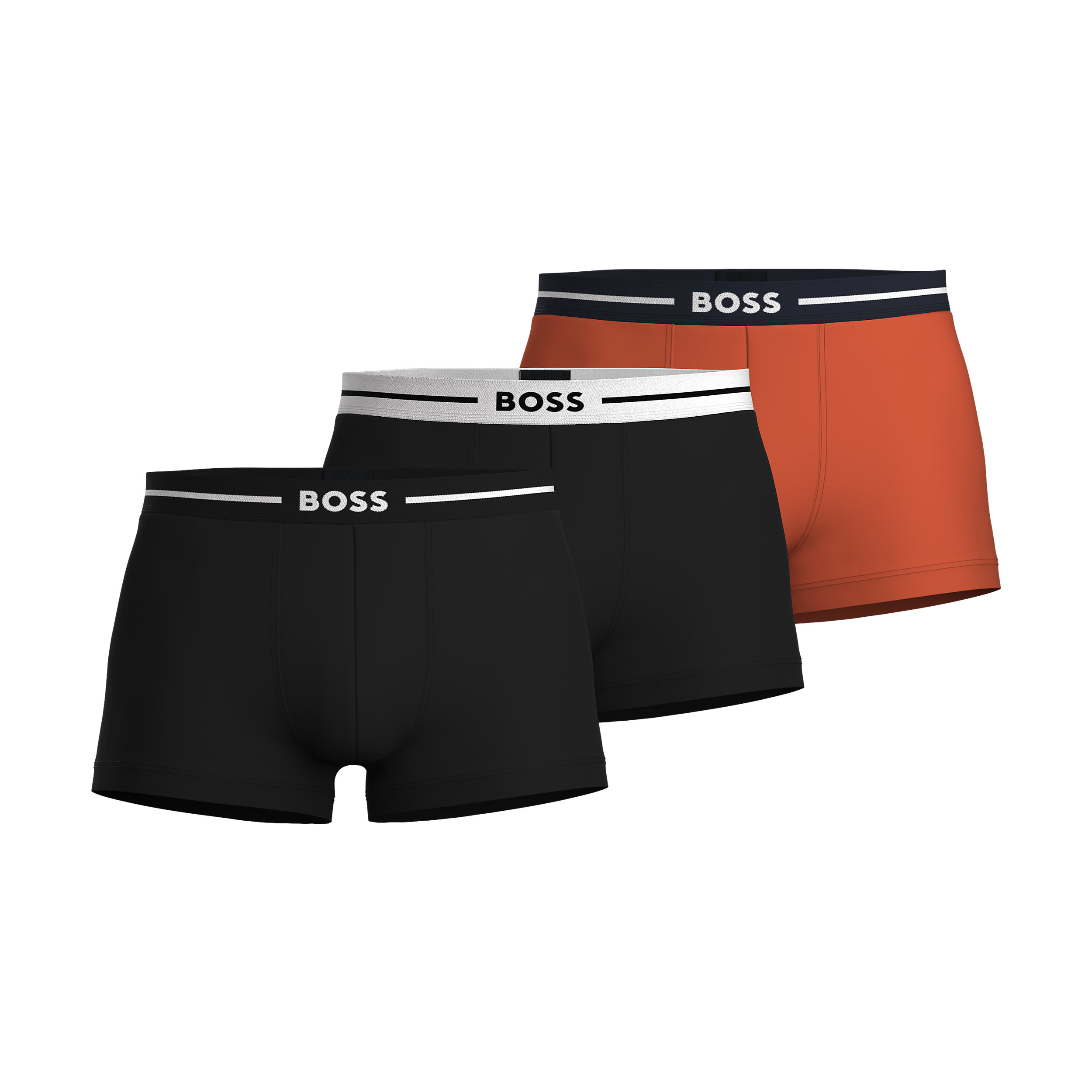 HUGO BOSS Bold trunks (3-pack), heren boxers kort, multicolor