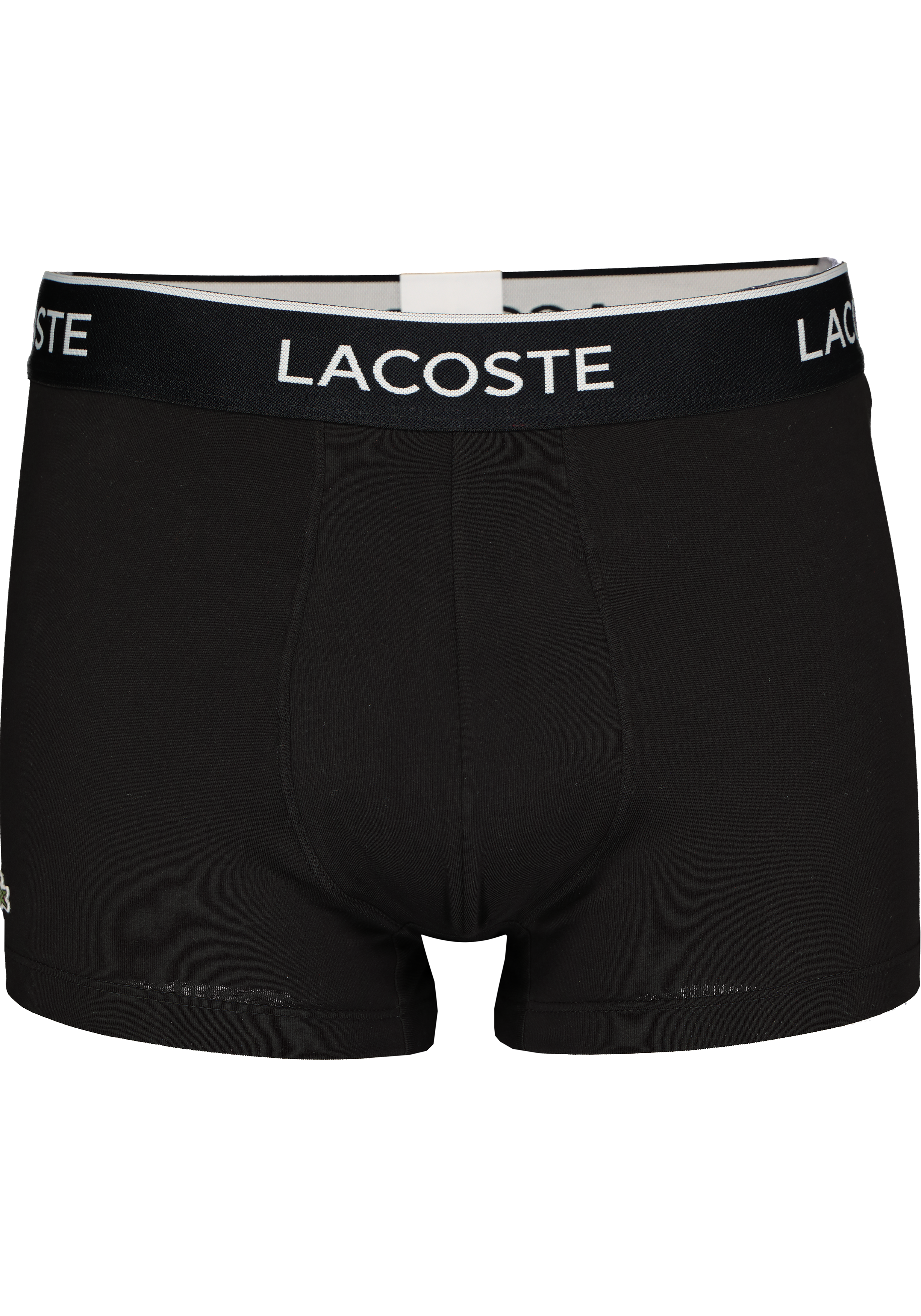 Lacoste Boxer Trunks (3-pack), heren boxers kort, zwart, wit en grijs