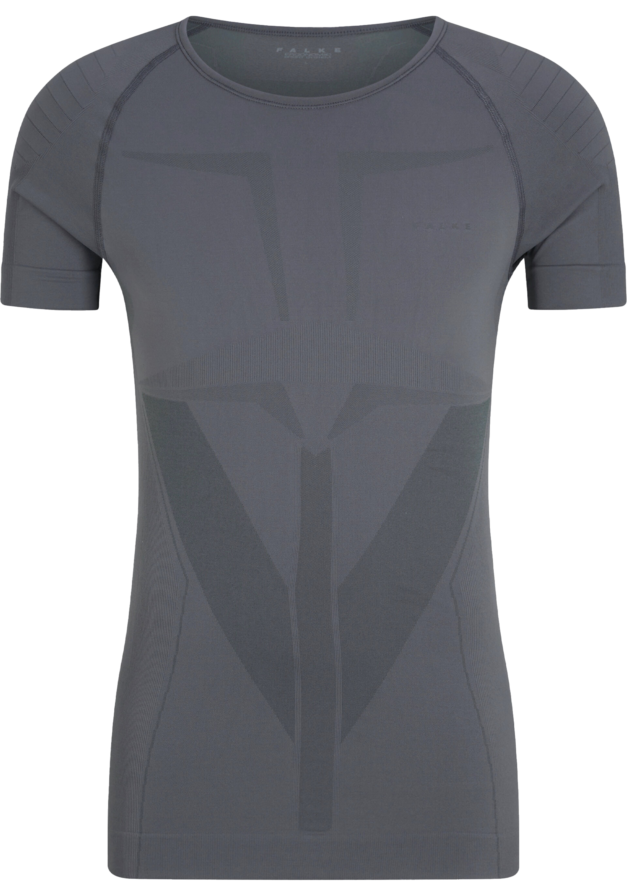 FALKE heren T-shirt Warm, thermoshirt, grijs (concrete)