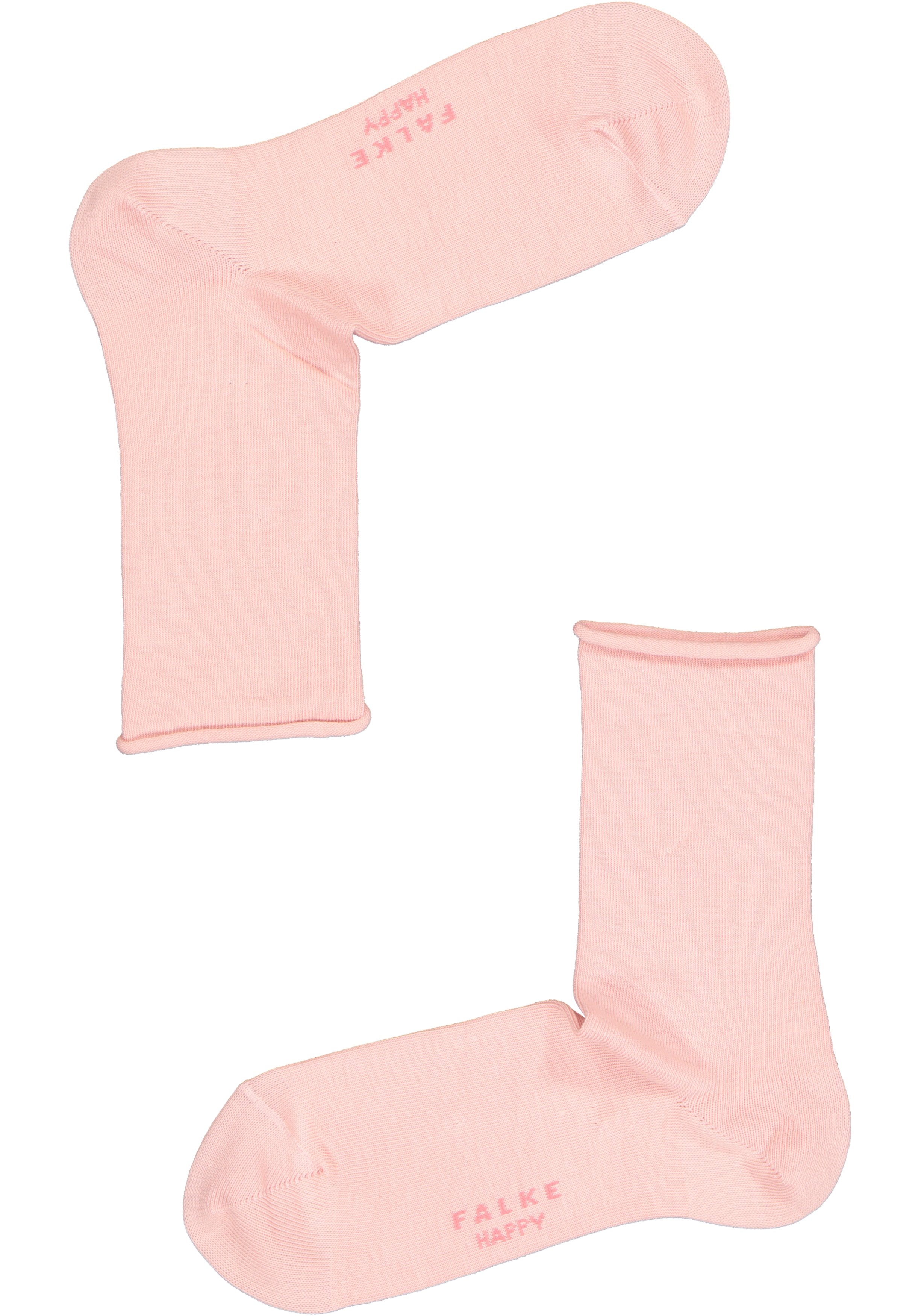 FALKE Happy damessokken (2-pack), katoen, roze (blossom)