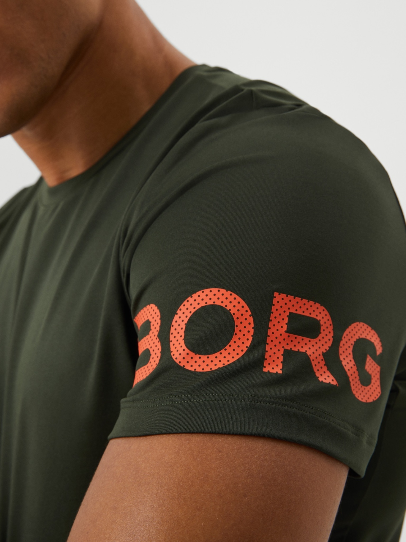 Bjorn Borg T-shirt, donkergroen