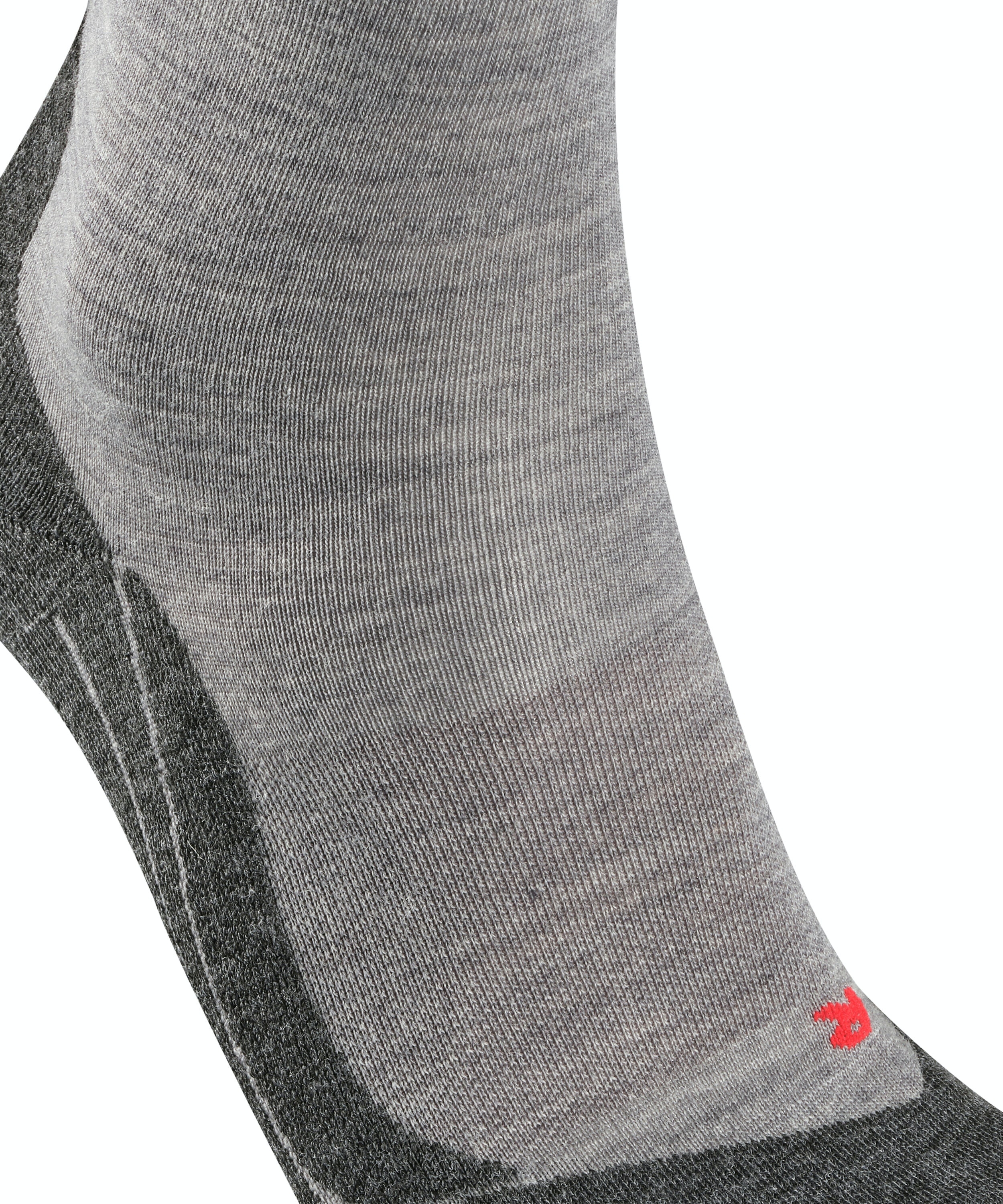 FALKE RU4 Endurance Wool herensokken, grijs (light grey mel.)