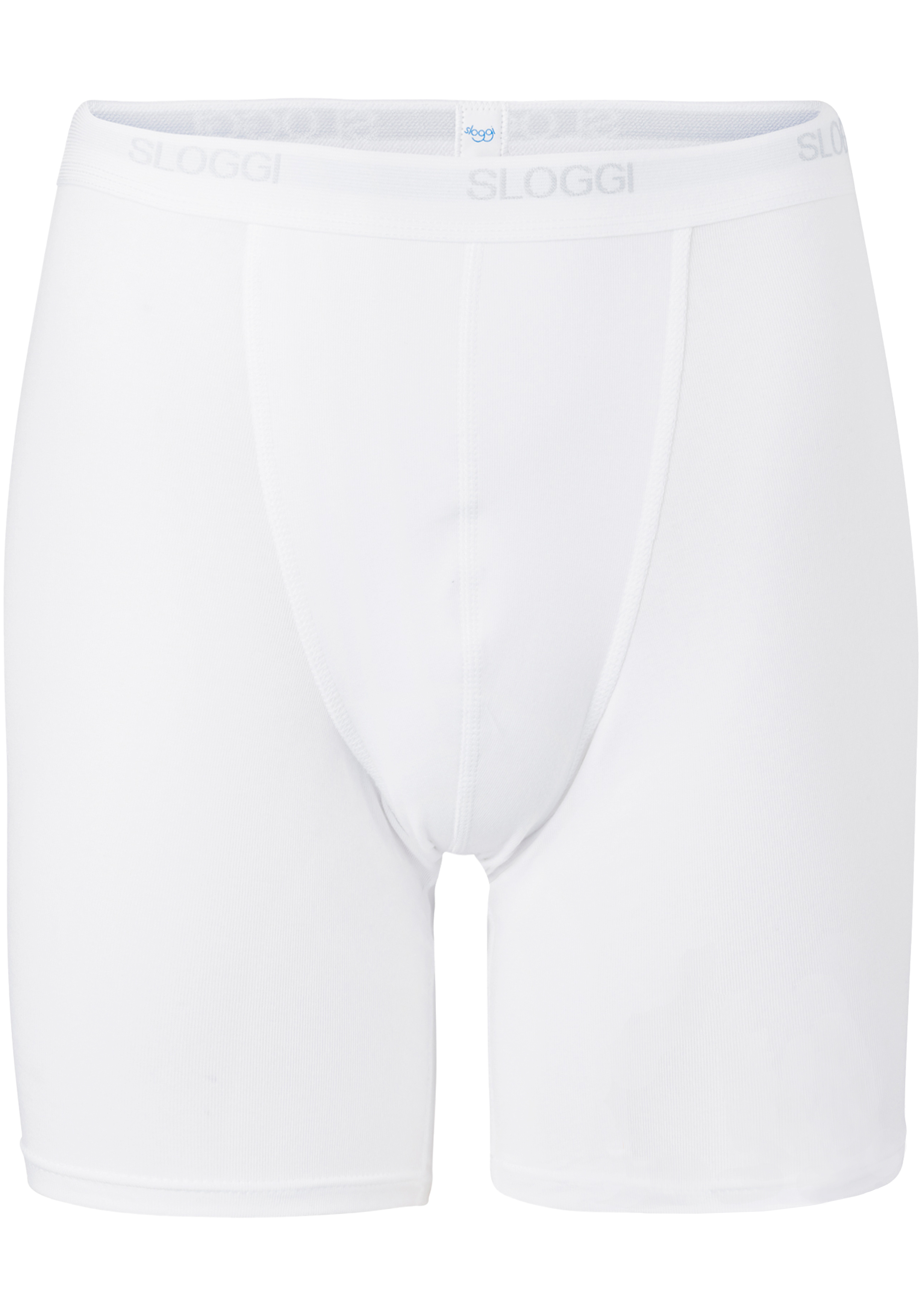 Sloggi Men Basic Long, heren boxer (1-pack), wit