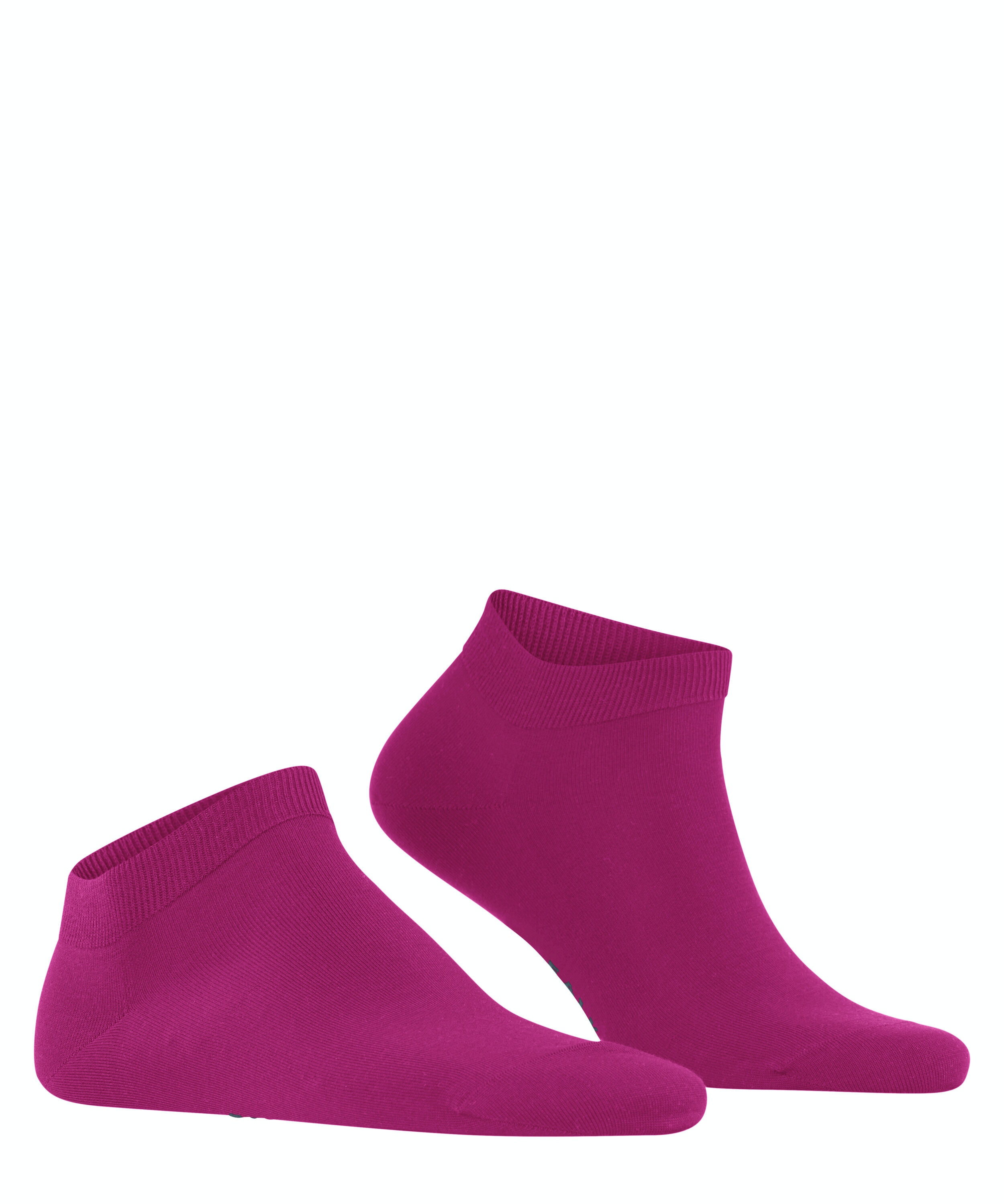 FALKE ClimaWool heren sneakersokken, roze (berry)