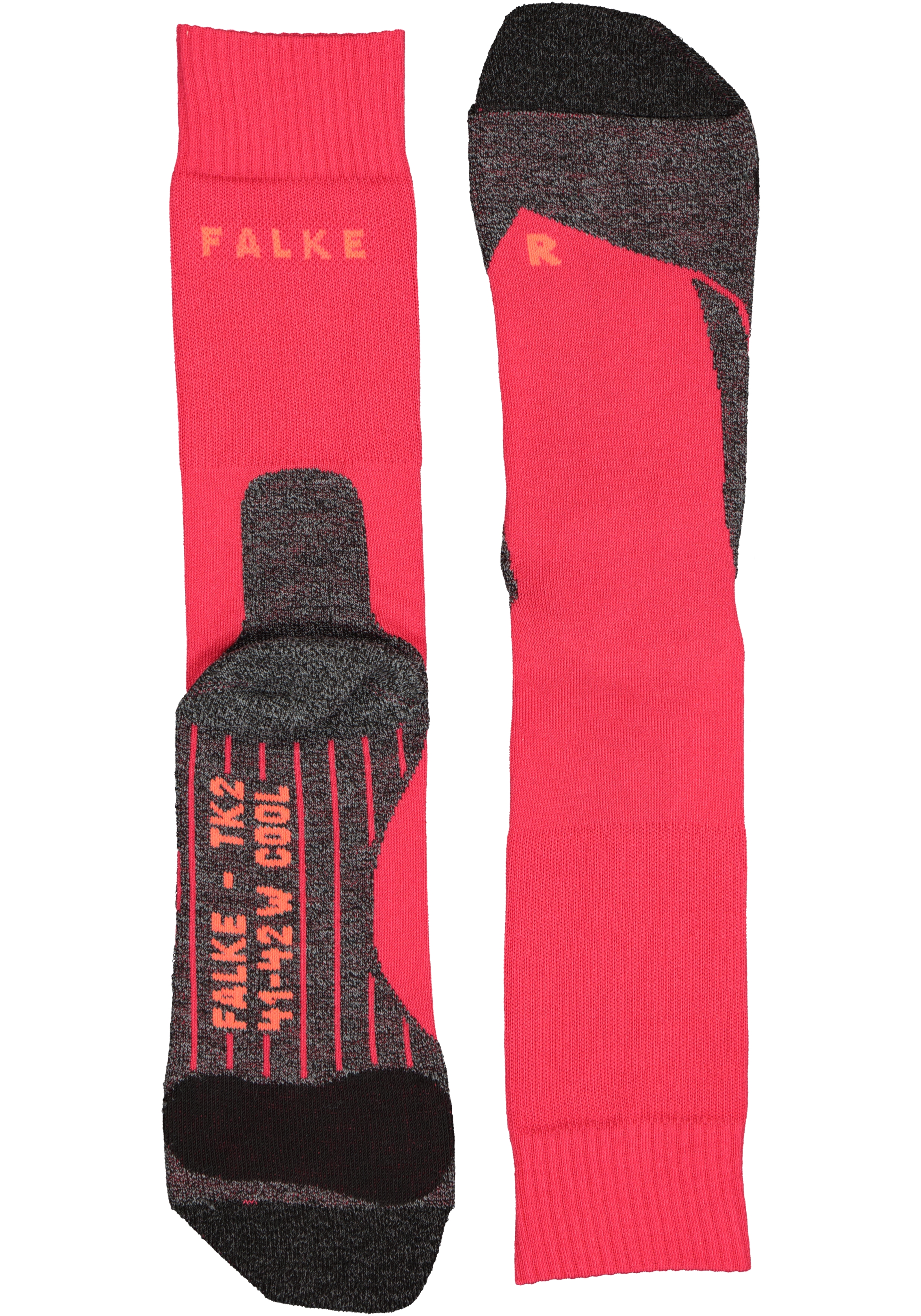 FALKE TK2 Cool dames wandelsokken, roze mix (rose)