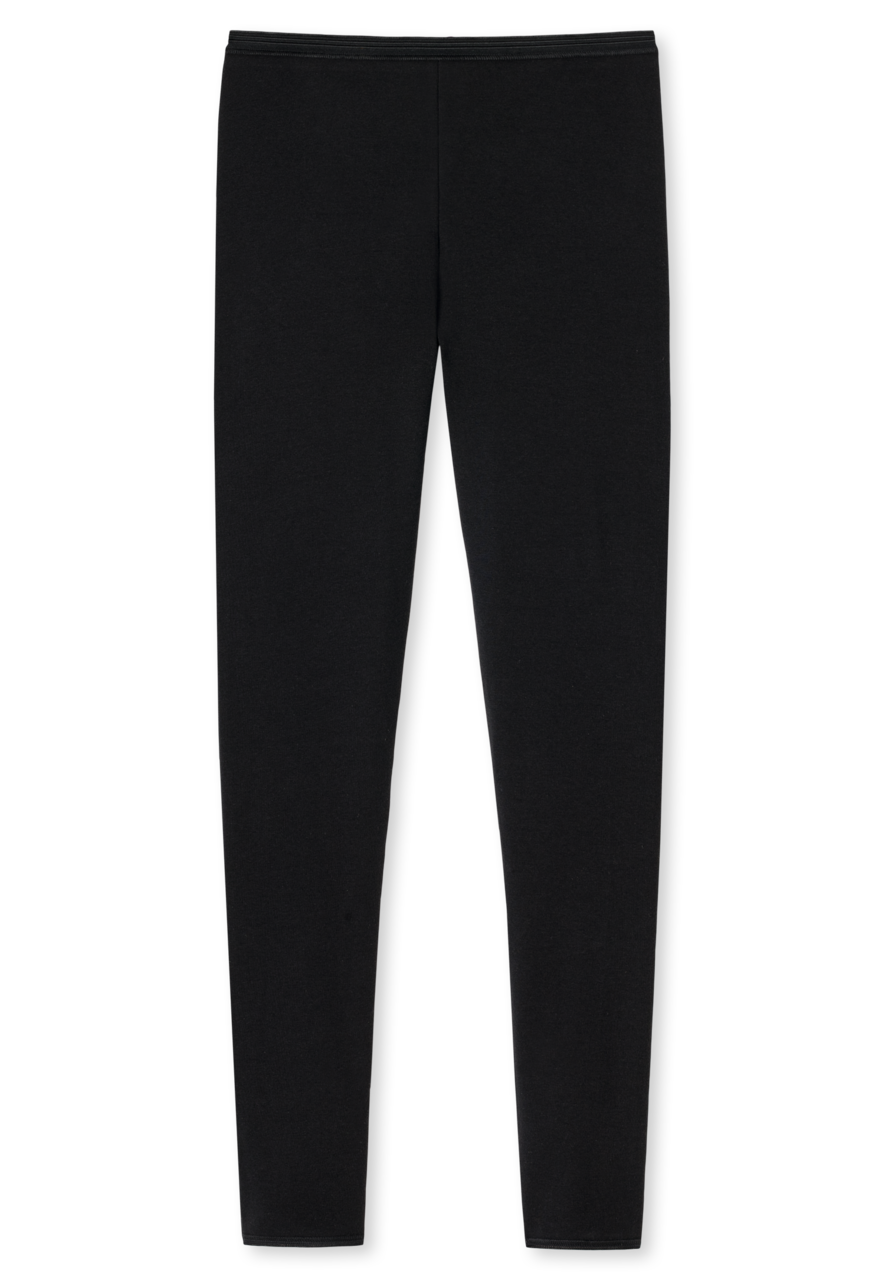 SCHIESSER Luxury legging (1-pack), dames legging zwart