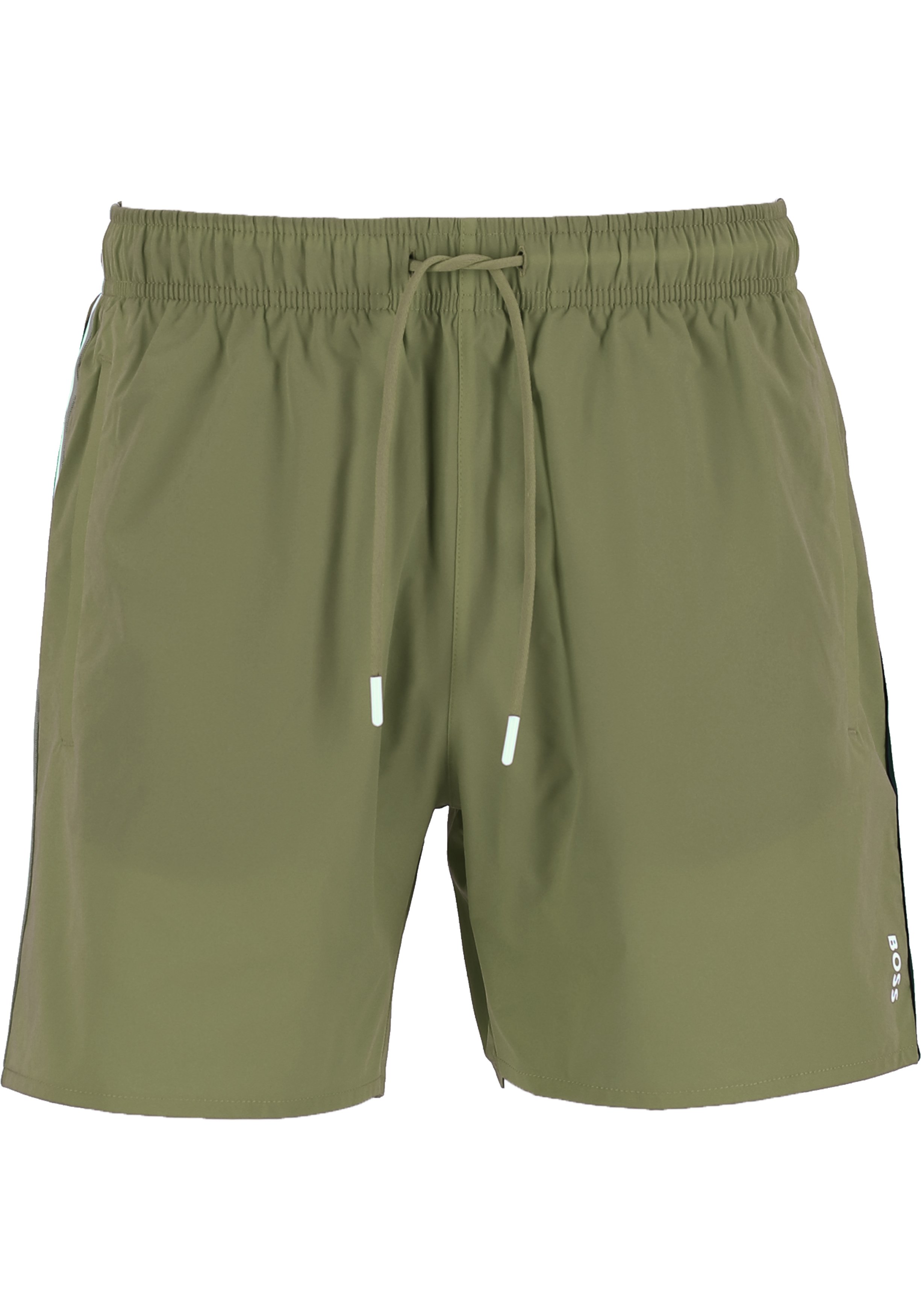 HUGO BOSS Iconic swim shorts, heren zwembroek, beige