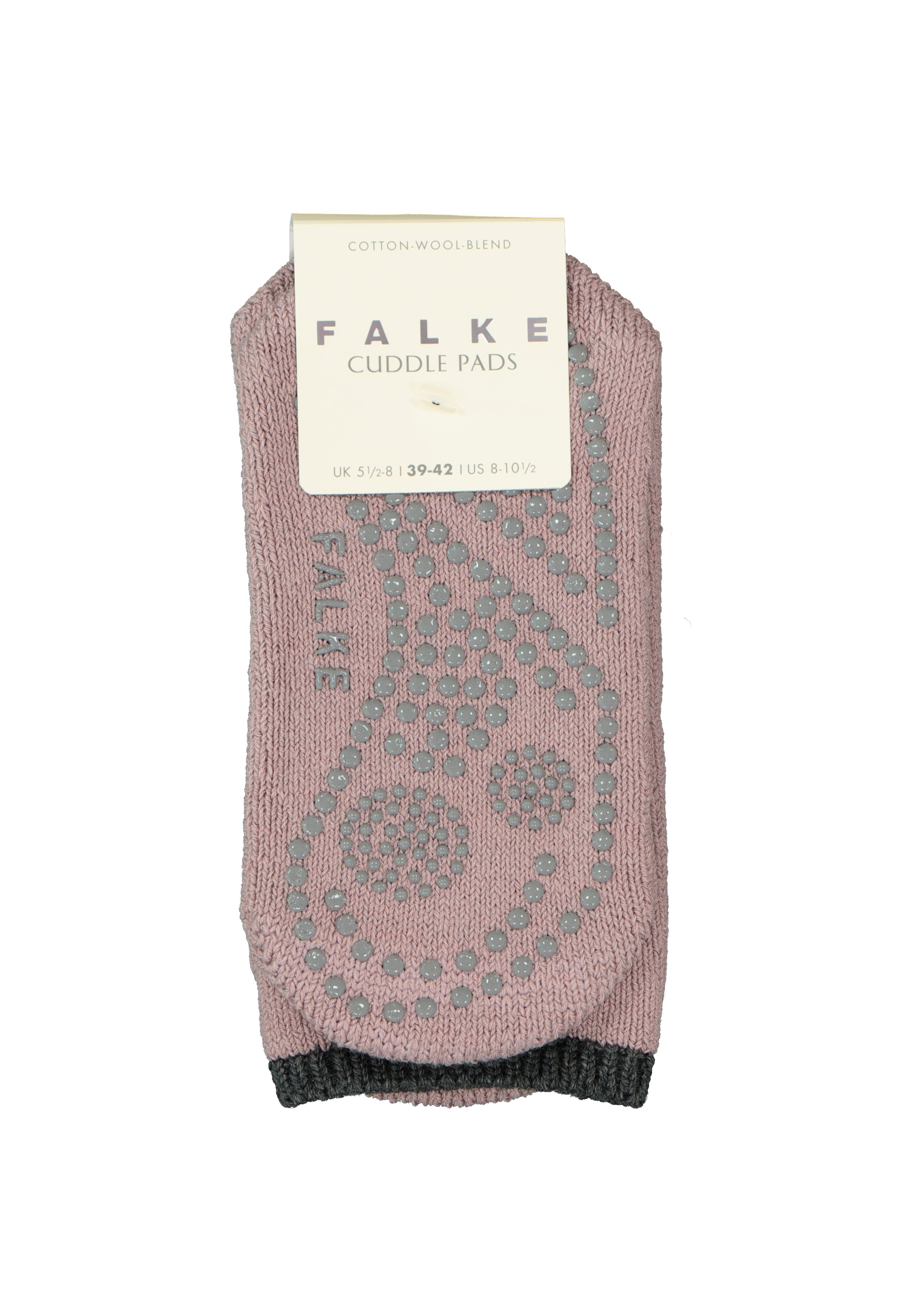 FALKE Cuddle Pads dames huissokken, dik, oudroze (rosewood)