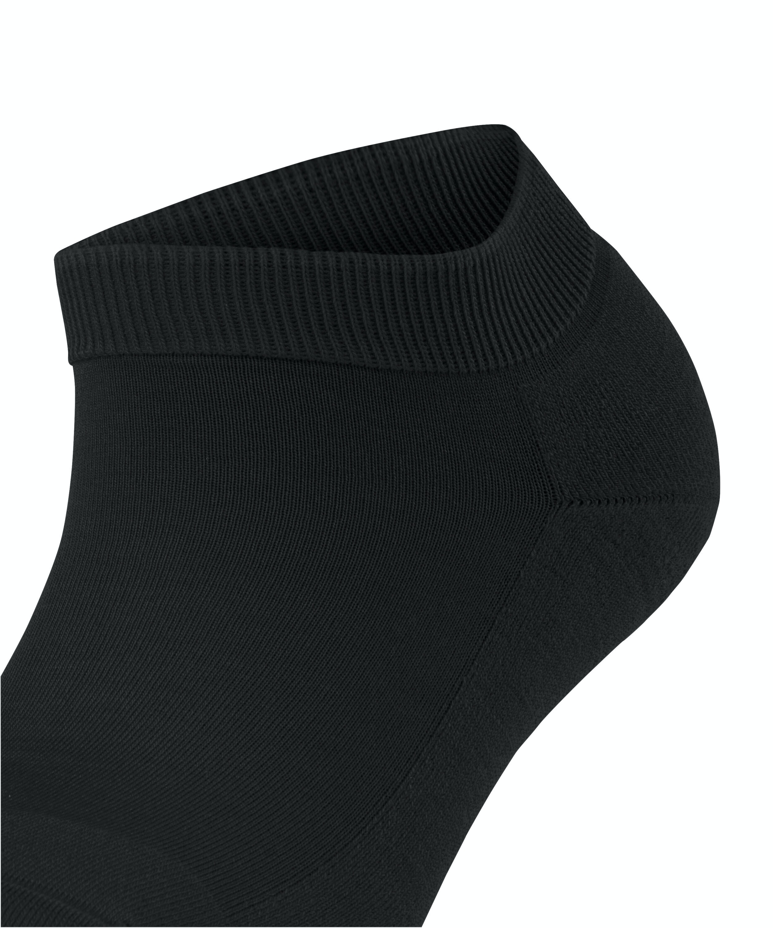 FALKE ClimaWool dames sneakersokken, zwart (black)