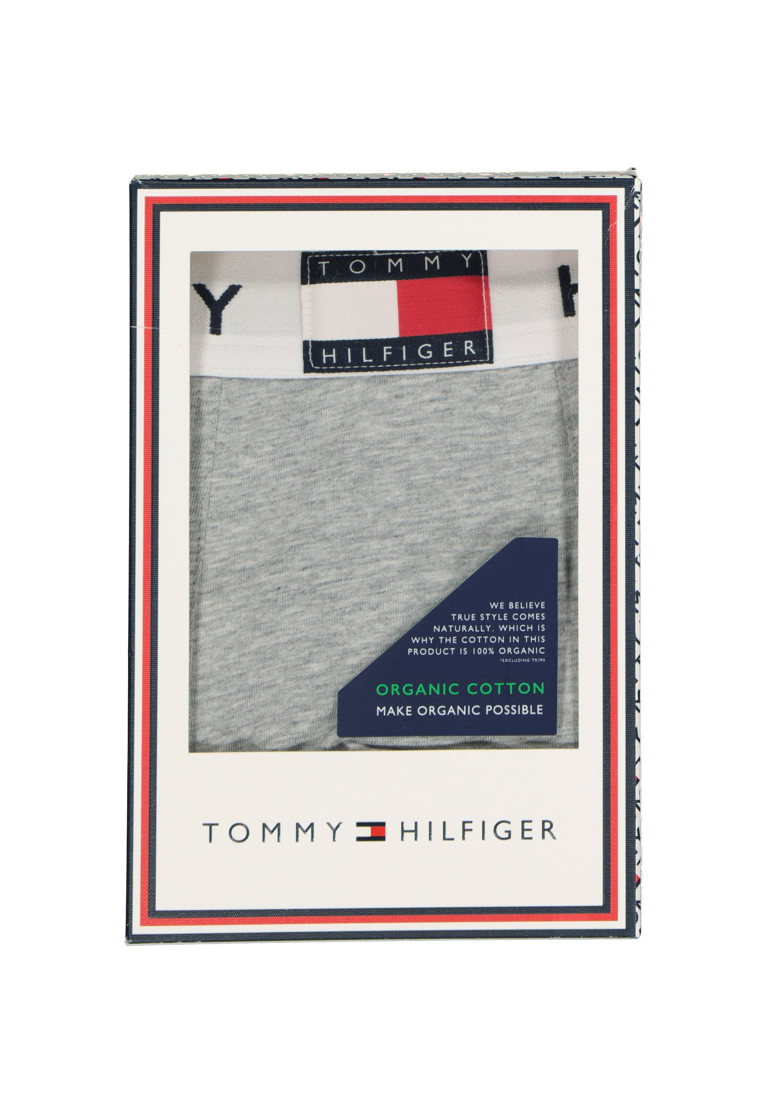 Tommy Hilfiger Tommy 85 trunk (1-pack), heren boxer normale lengte, grijs melange