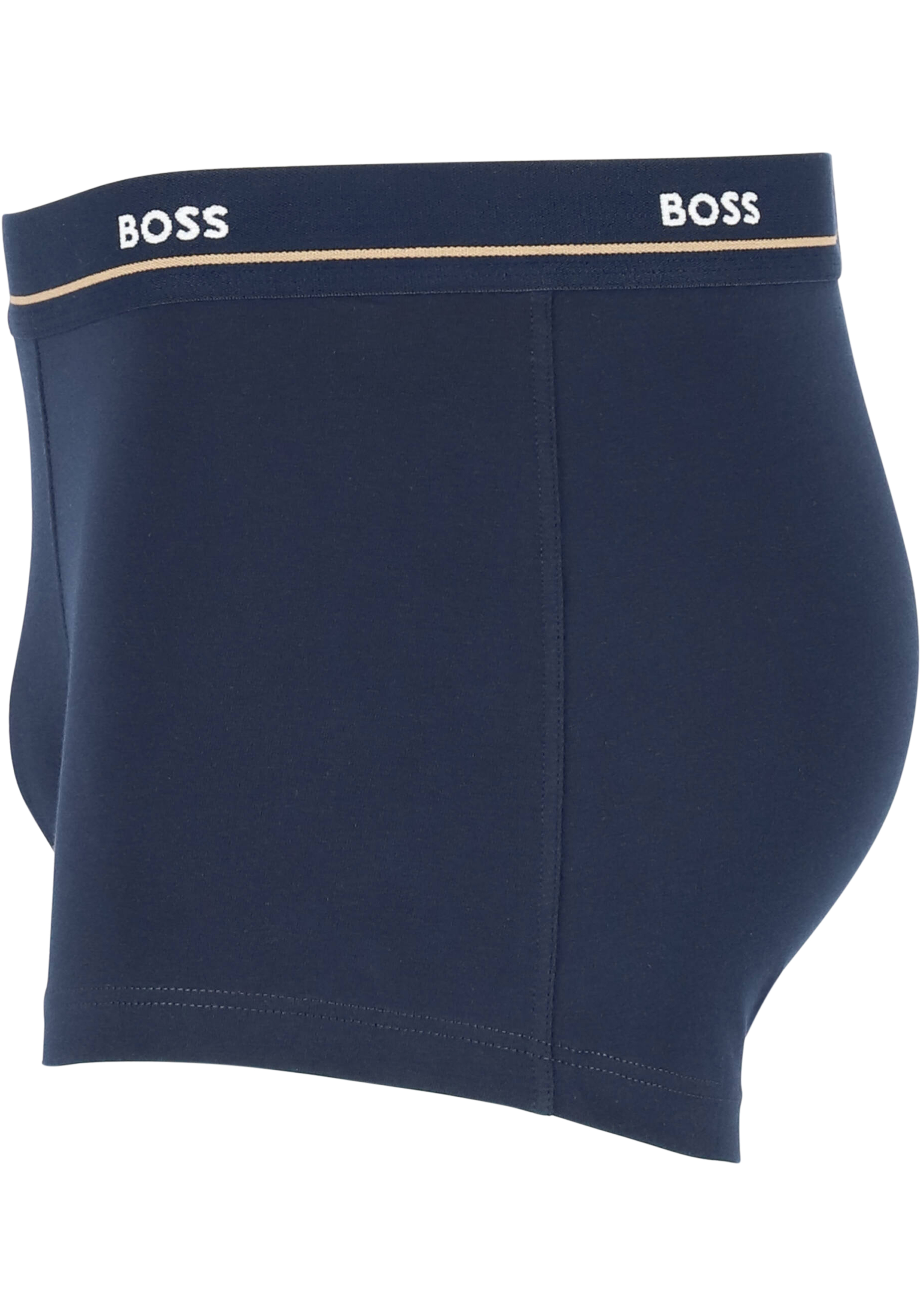 HUGO BOSS Essential trunks (5-pack), heren boxers kort, zwart, navy, wit