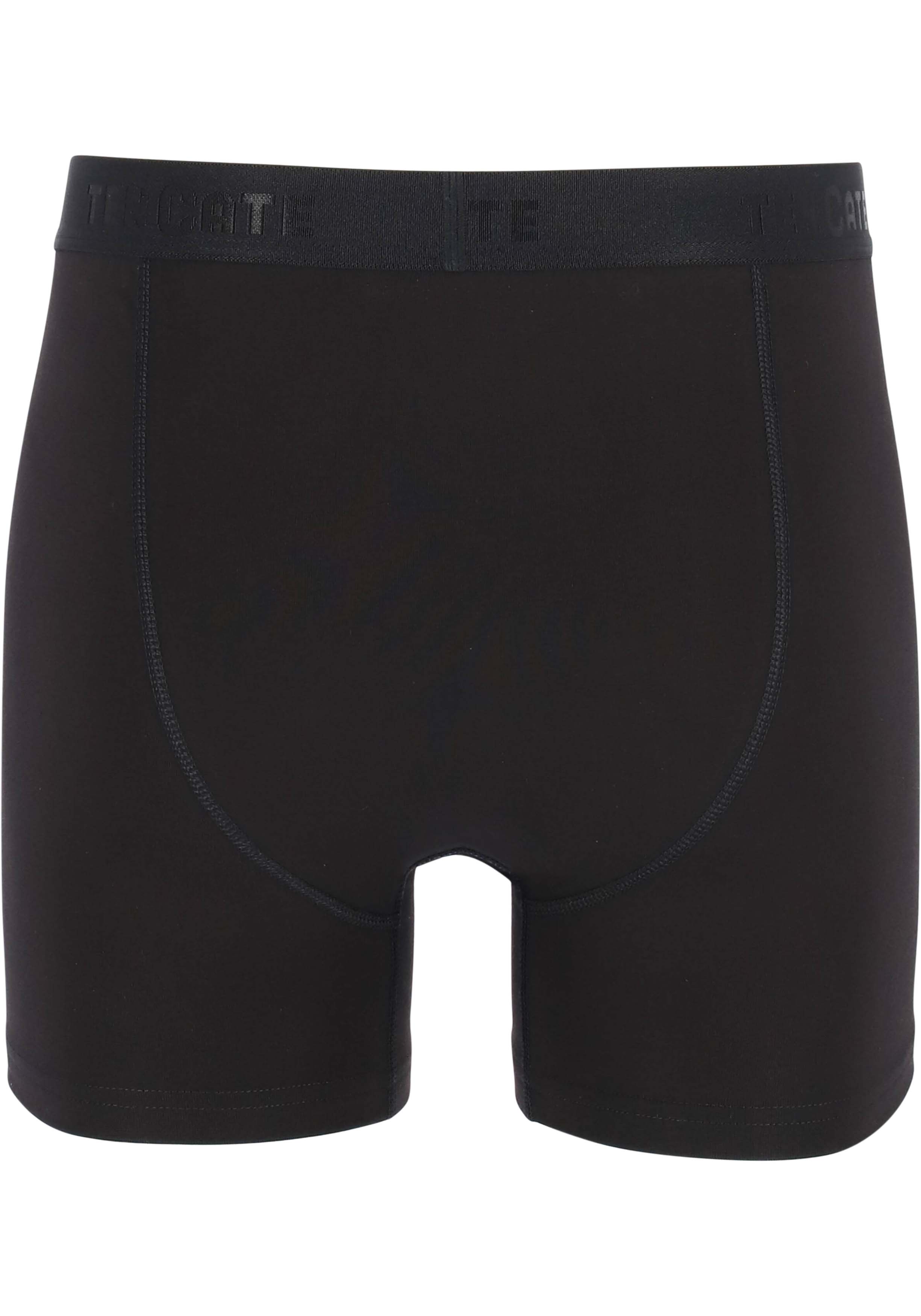 TEN CATE Basics men classic shorts met gulp (2-pack), heren boxers normale lengte, zwart