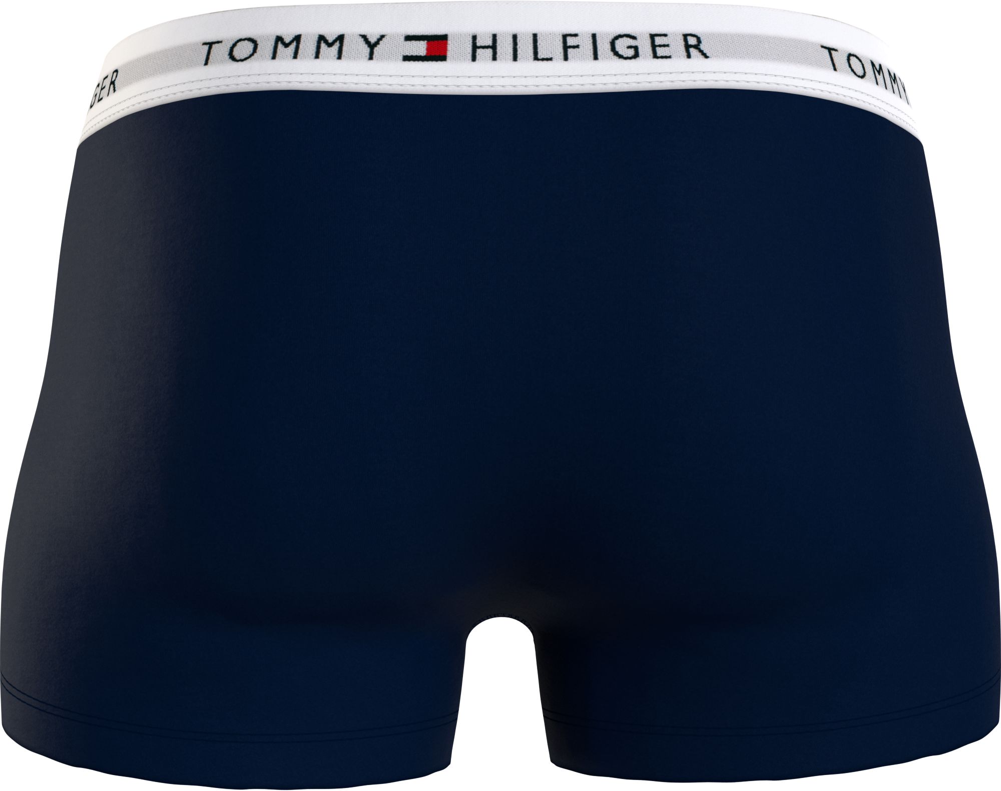 Tommy Hilfiger trunk (3-pack), heren boxers normale lengte, zwart, blauw, grijs