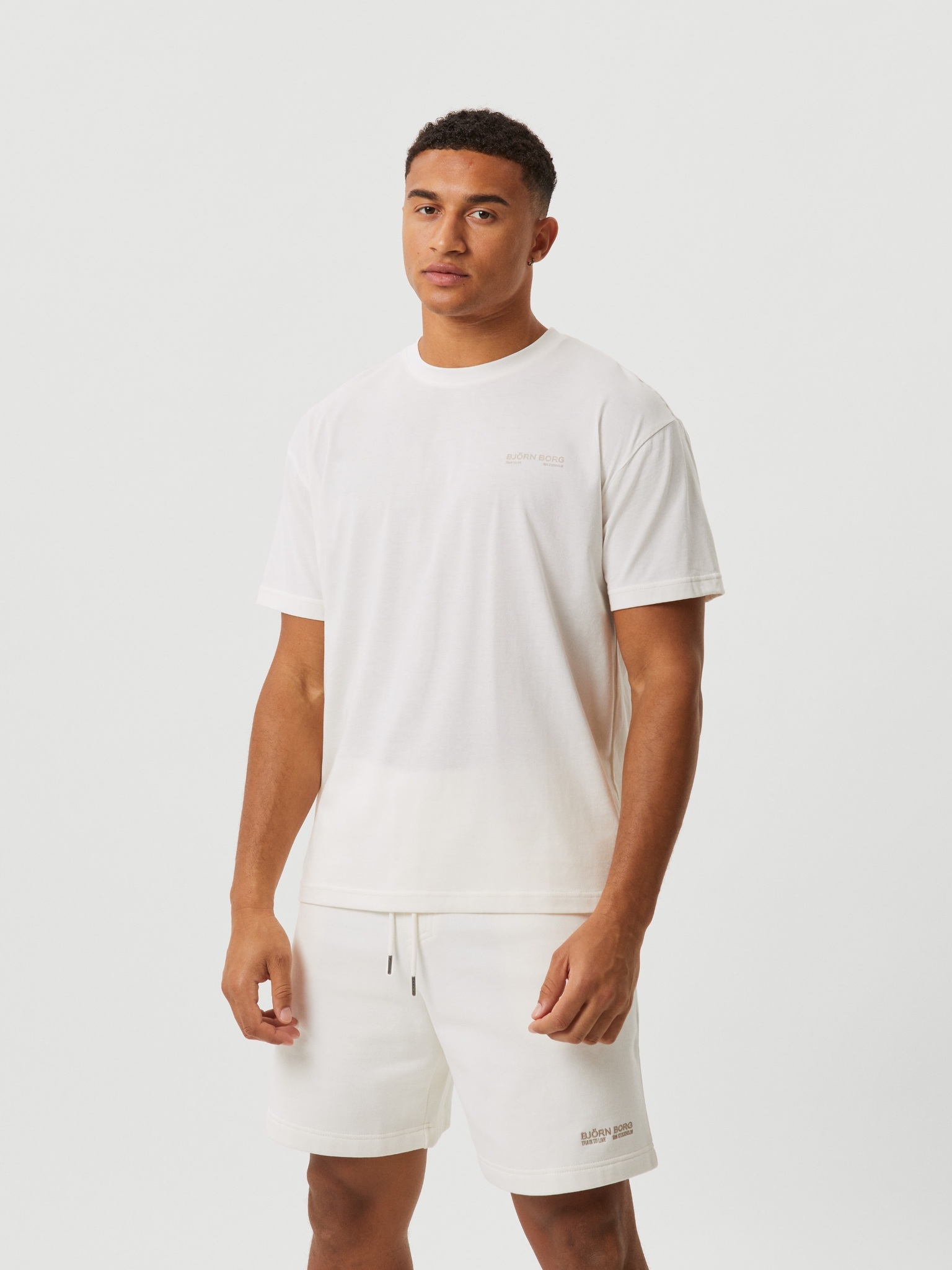 Bjorn Borg training T-shirt, off white