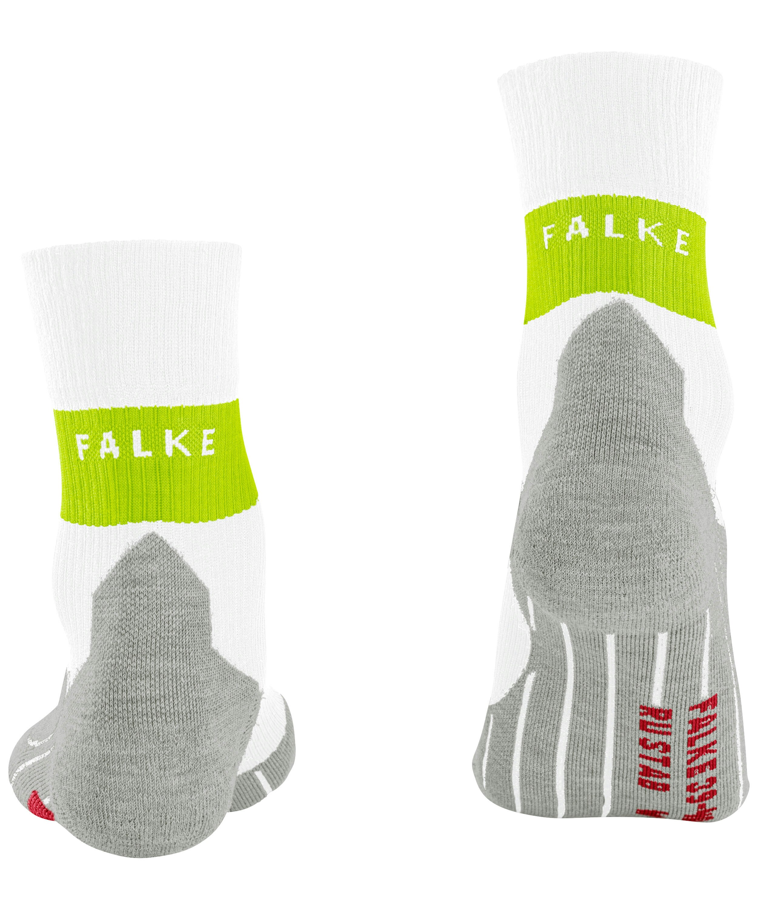 FALKE RU Compression Stabilizing heren running sokken, wit (white)