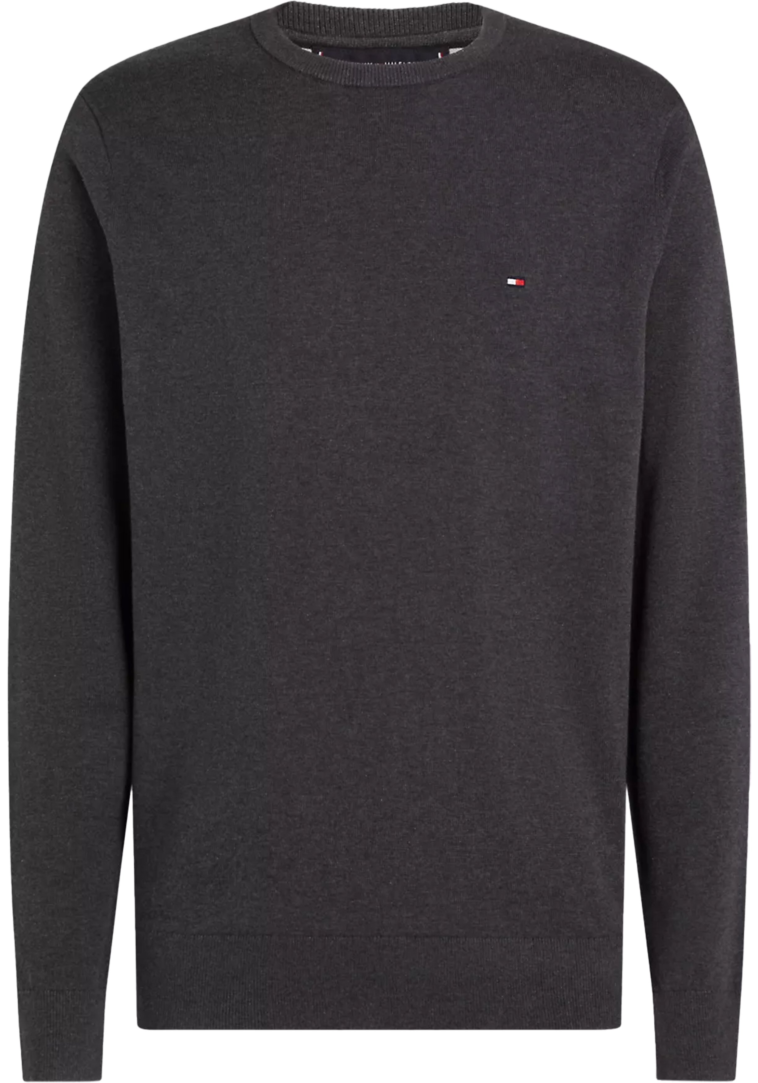 Tommy Hilfiger heren pullover katoen, grijs