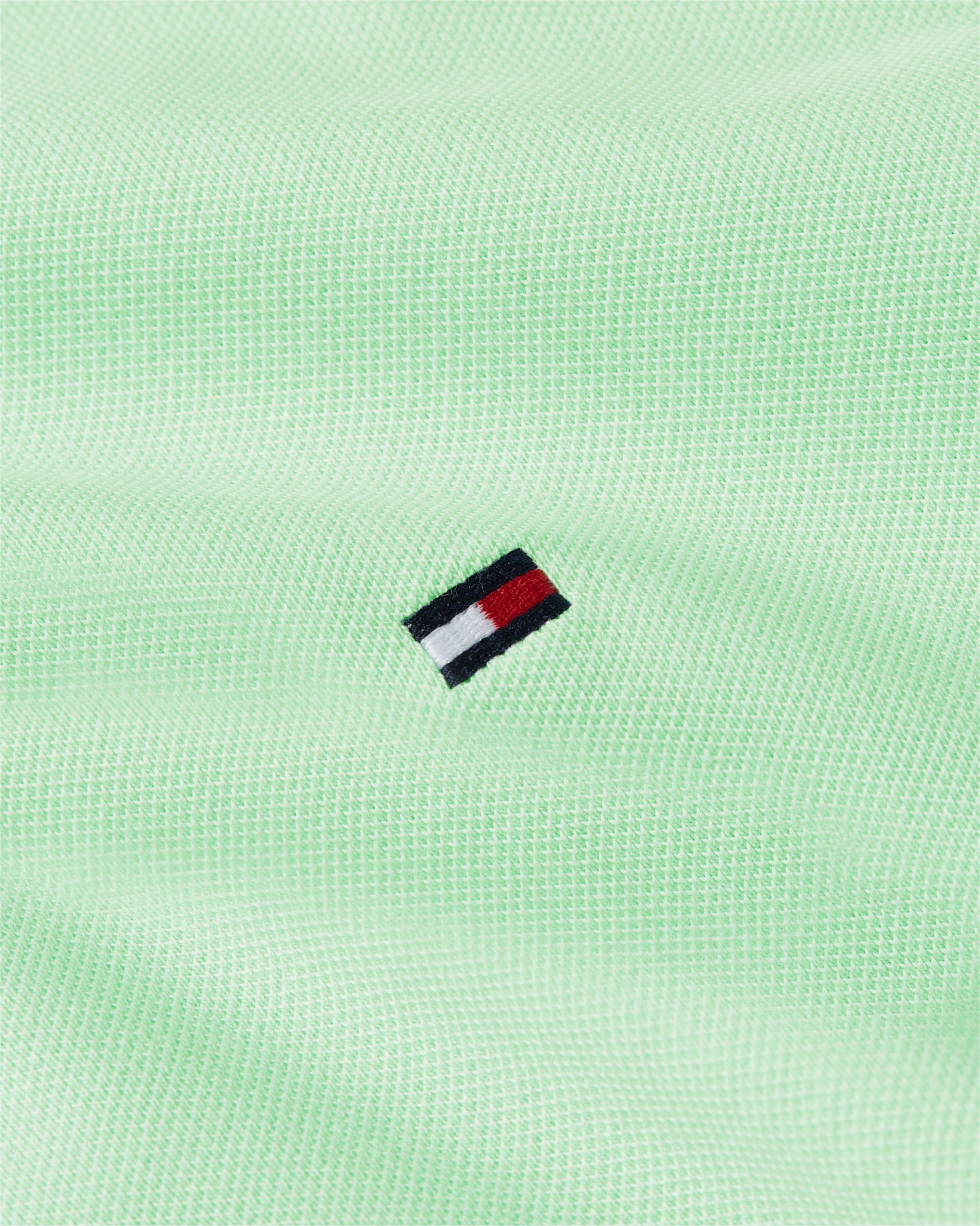 Tommy Hilfiger 1985 Slim Polo, heren poloshirt, mintgroen