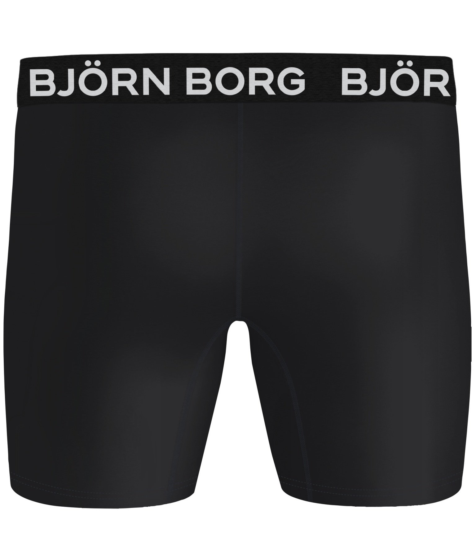 Bjorn Borg Performance boxers, microfiber heren boxers lange pijpen (3-pack), zwart