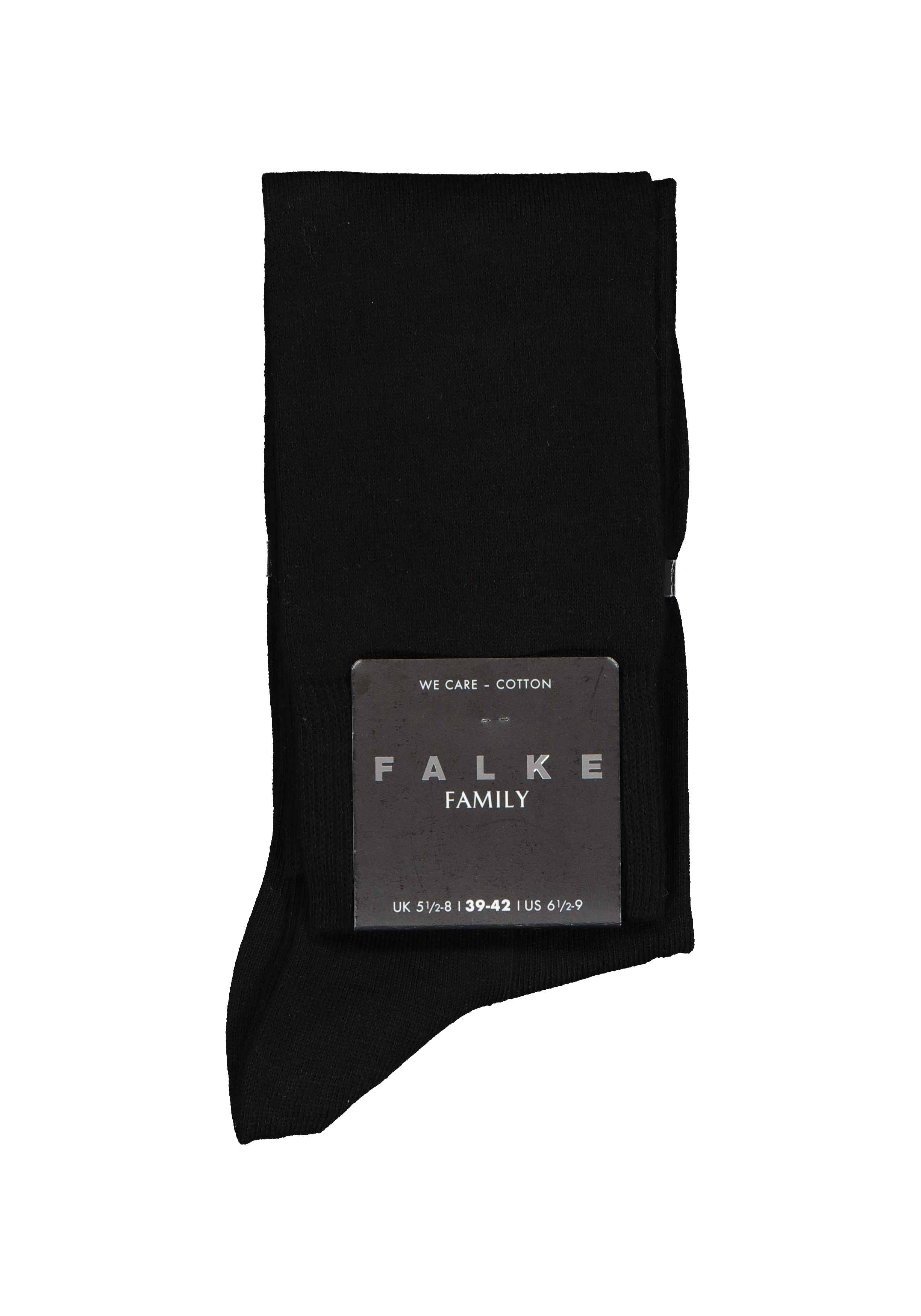 FALKE Family heren kniekousen, zwart (black)