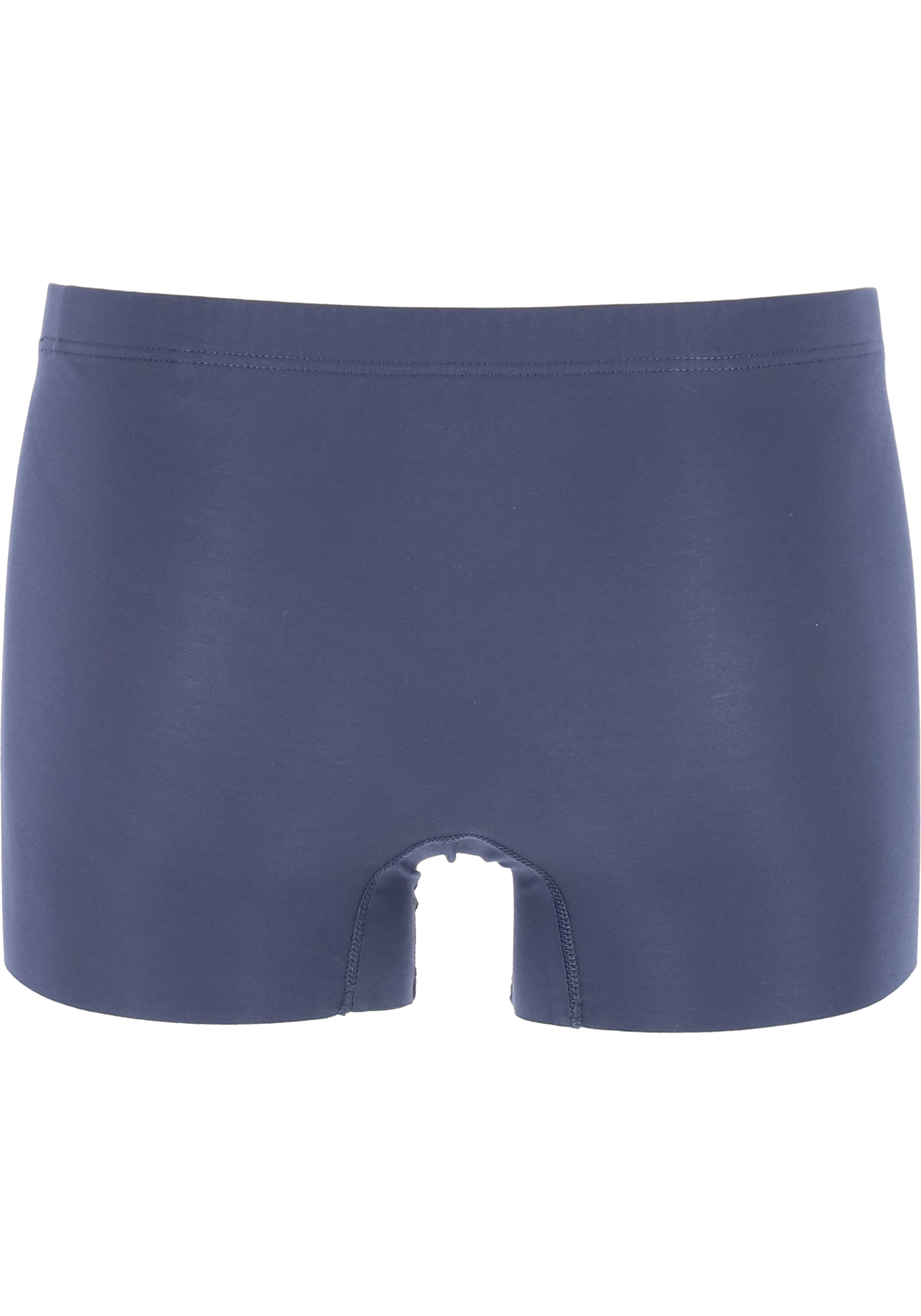 SCHIESSER Laser Cut shorts (1-pack), naadloos, blauw