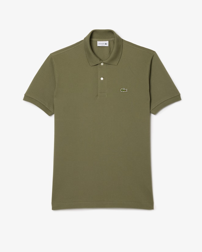 Lacoste Classic Fit polo, kaki groen