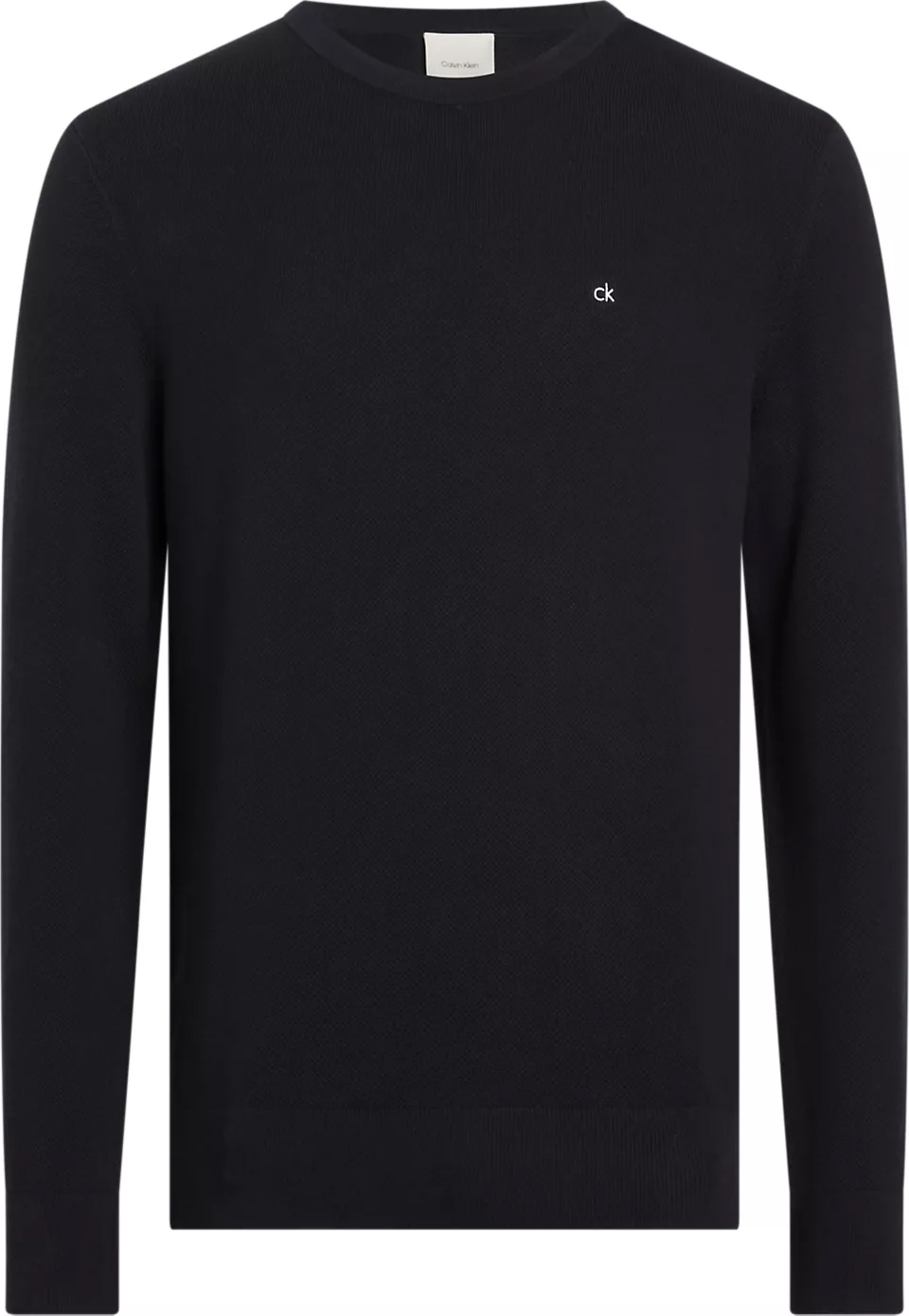 Calvin Klein heren pullover katoenmengsel, zwart