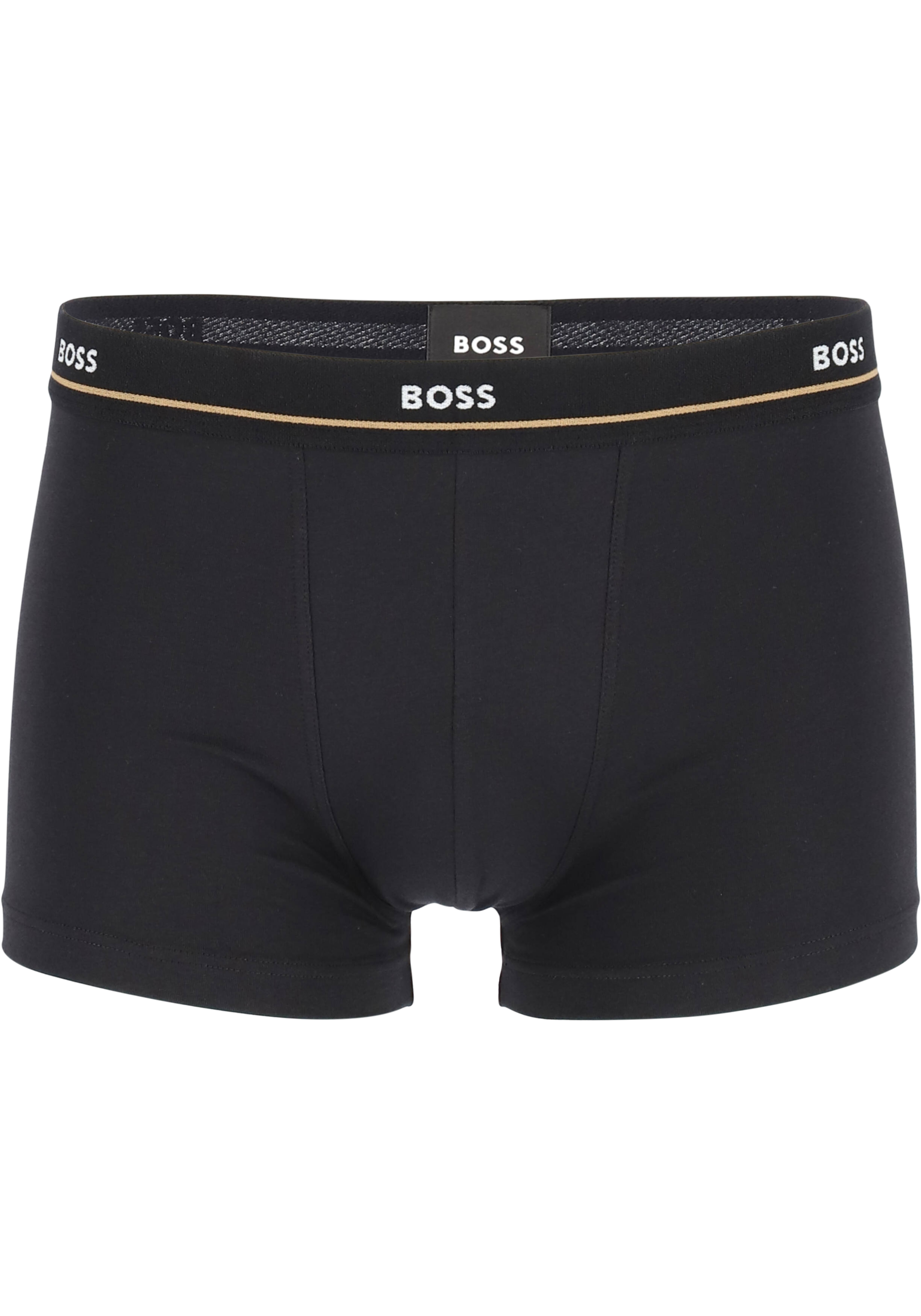 HUGO BOSS Essential trunks (5-pack), heren boxers kort, zwart, navy, wit