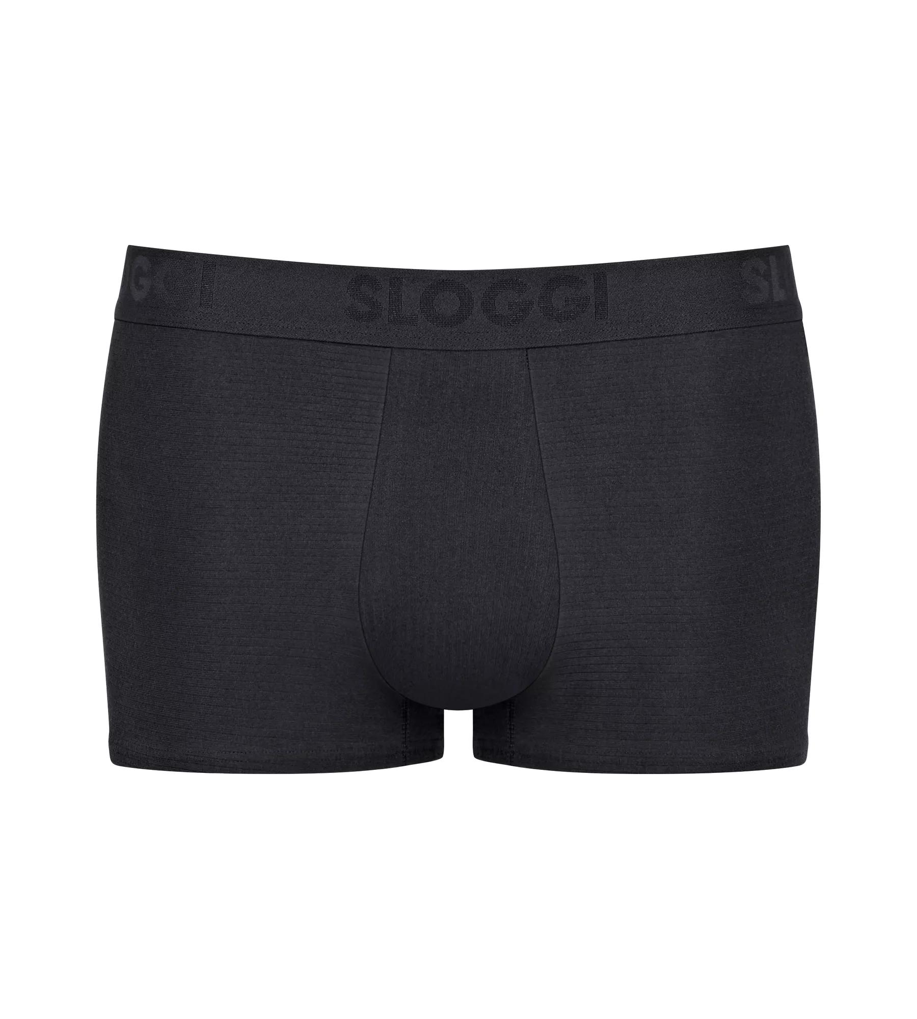 Sloggi Men FREE Evolve Hipster, heren boxershort korte pijp (2-pack), zwart