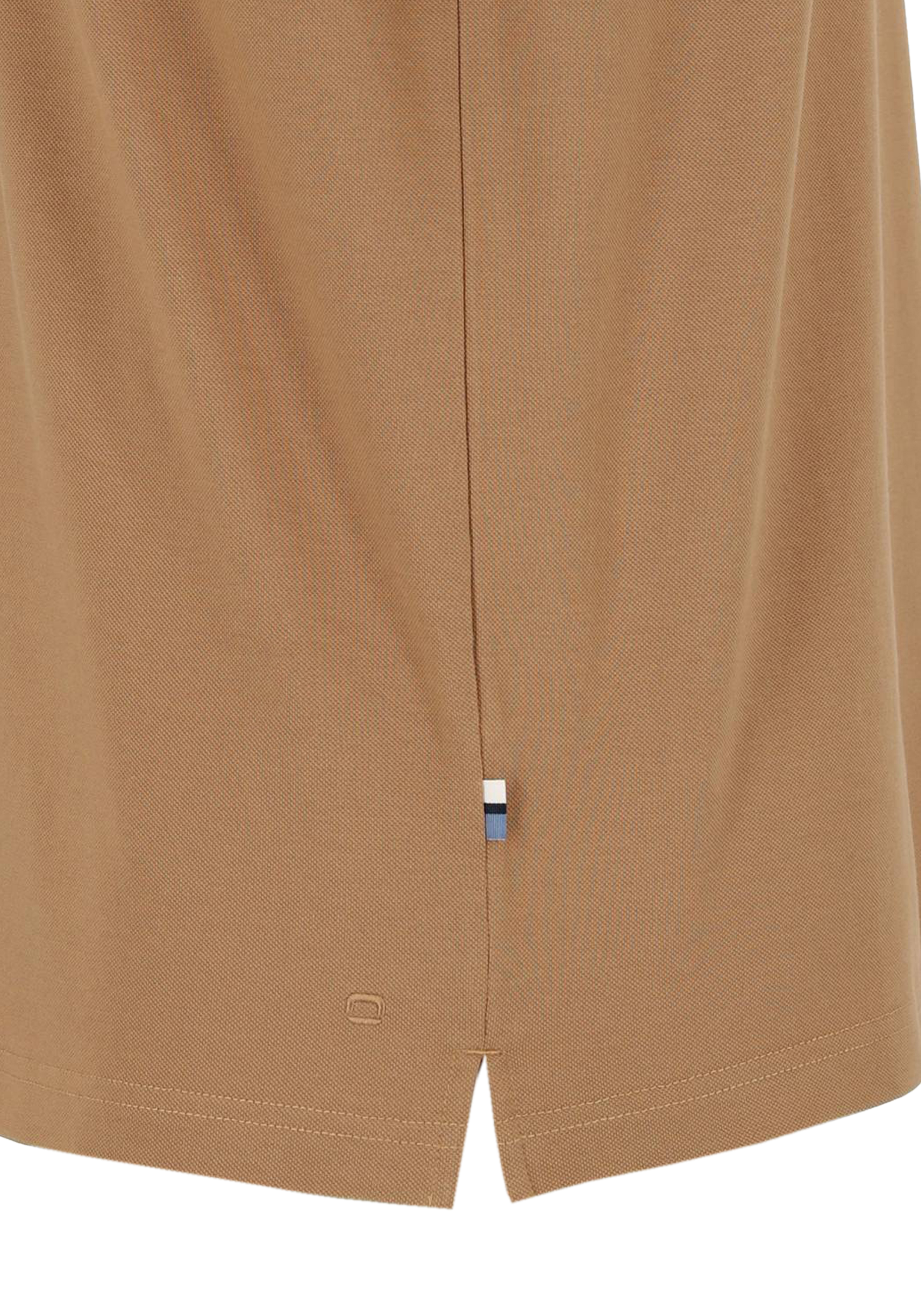 OLYMP Polo Casual, modern fit polo, caramel