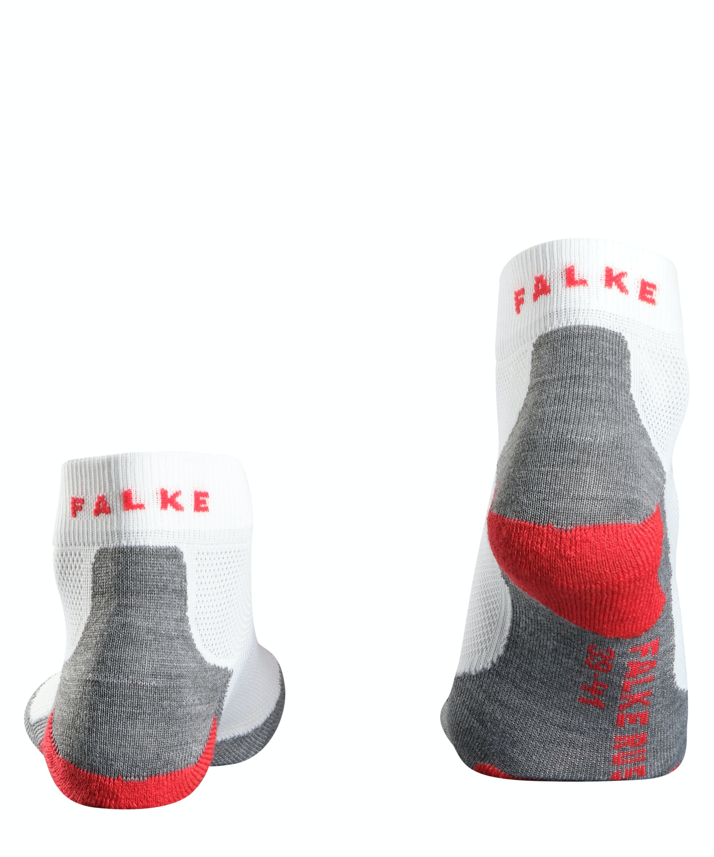 FALKE RU5 Race Short herensokken kort, wit (white-mix)