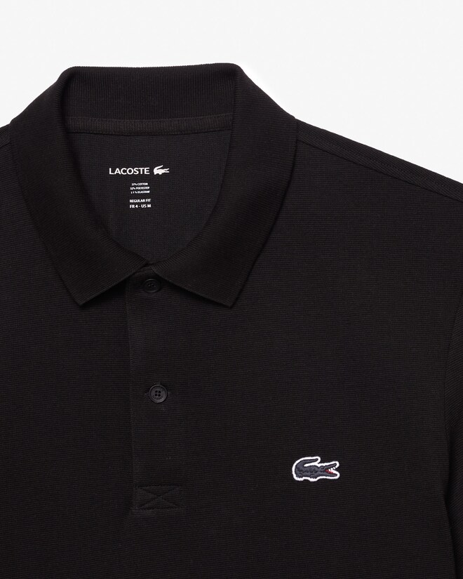 Lacoste Sport Polo Regular Fit stretch, zwart