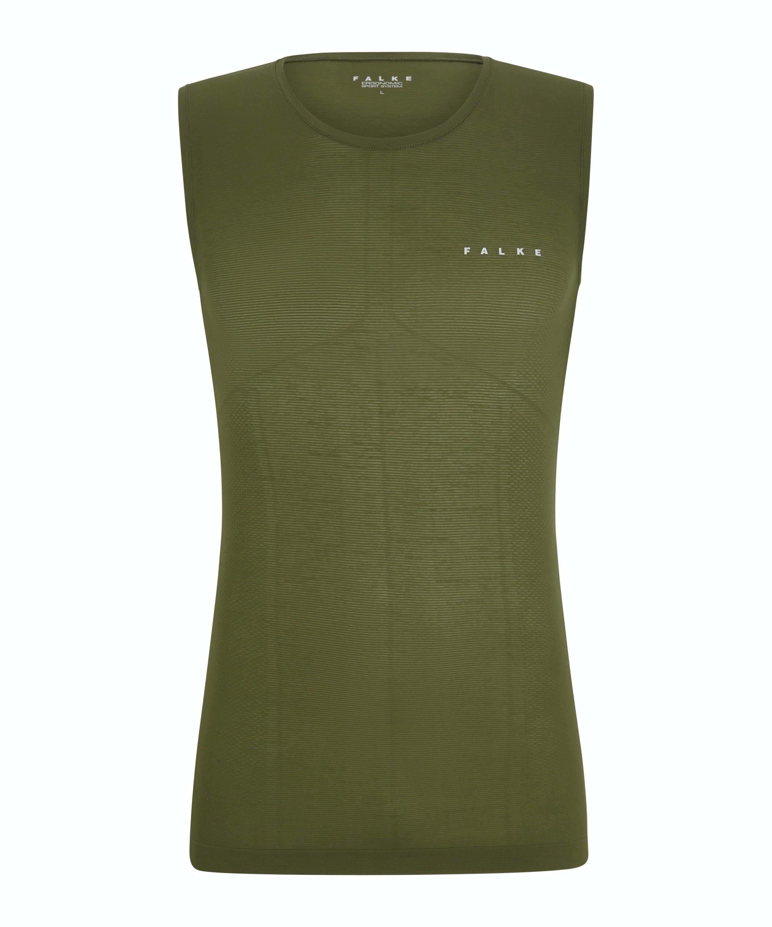 FALKE heren singlet Ultralight Cool, thermoshirt, groen (herb)