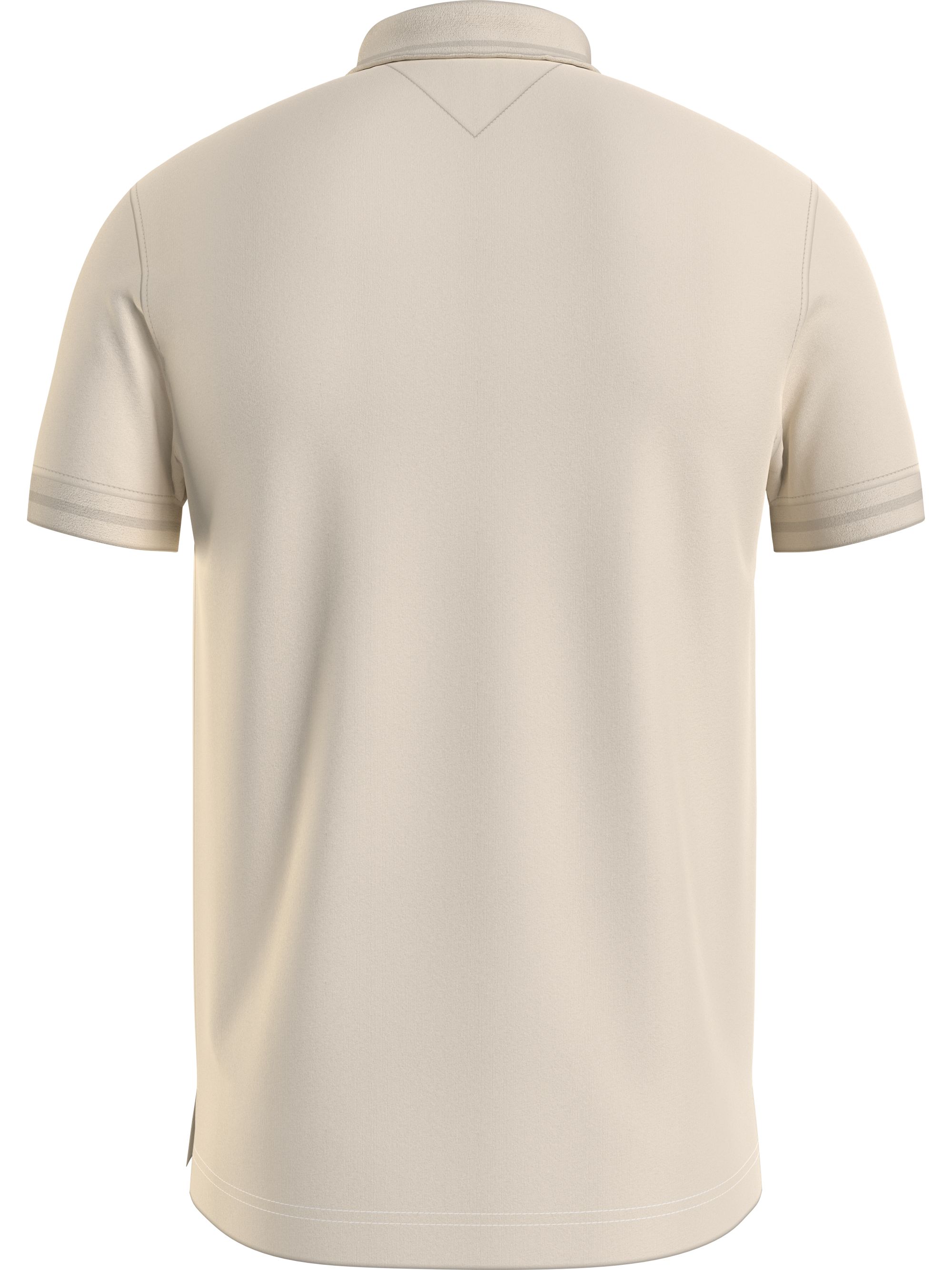 Tommy Hilfiger Dc Es Mercerized Polo Slim Polo, heren poloshirt, beige