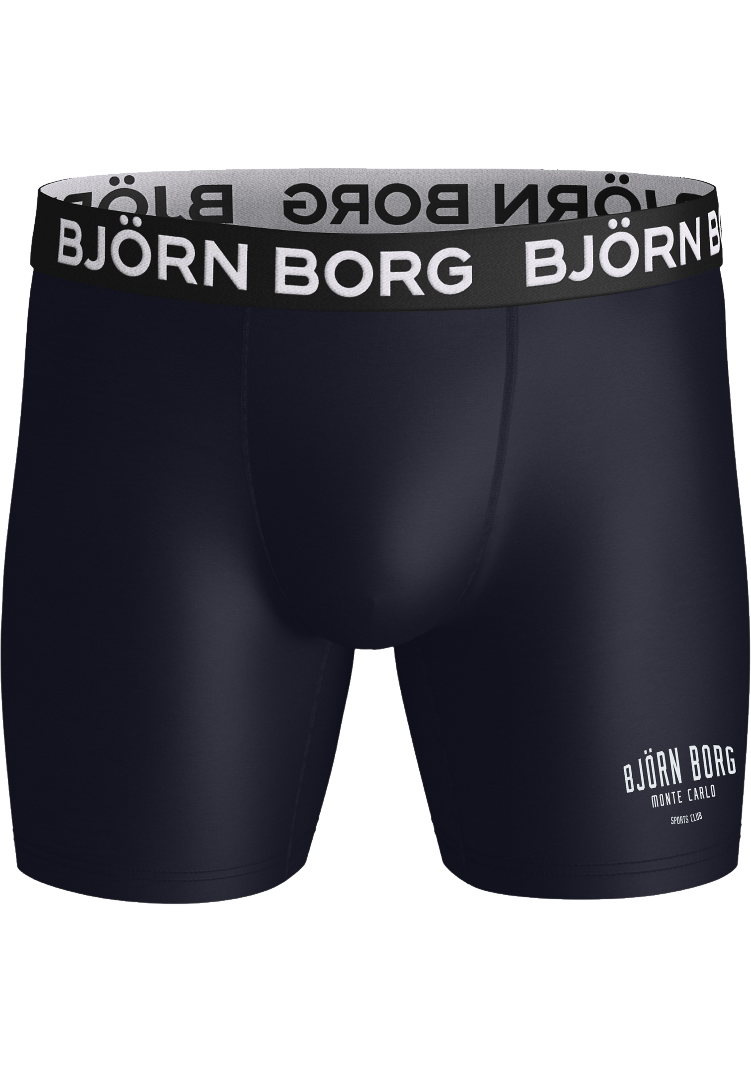 Bjorn Borg Performance boxers, microfiber heren boxers lange pijpen (1-pack), blauw