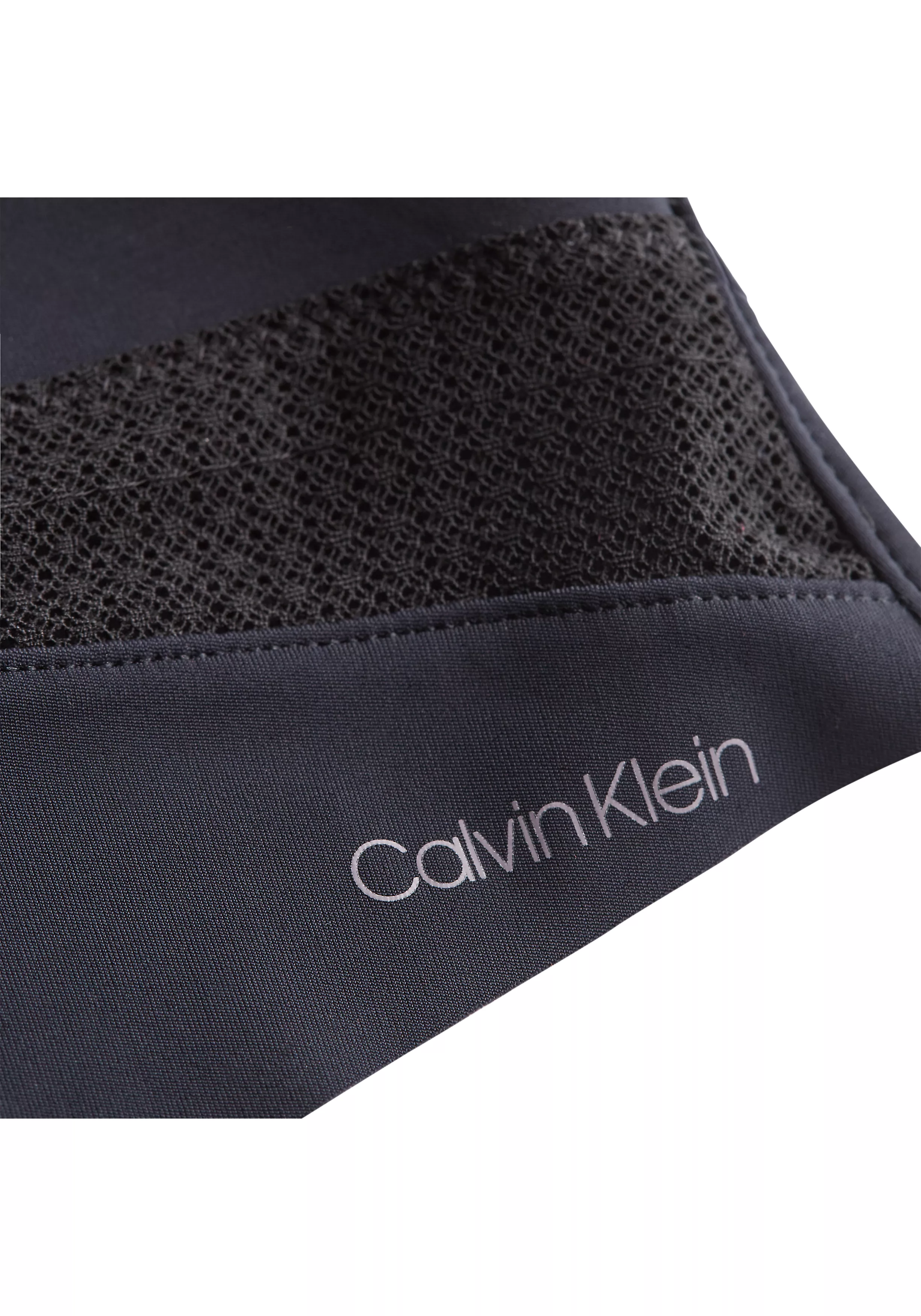 Calvin Klein dames thong (1-pack), string, zwart