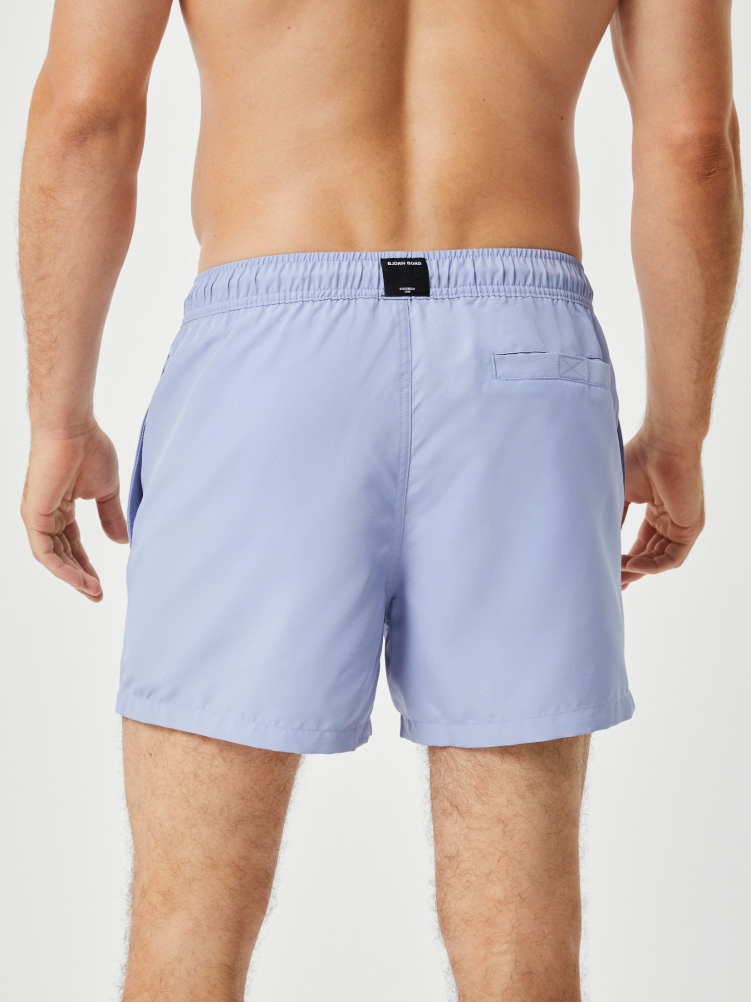 Bjorn Borg Solid Swim Shorts, heren zwembroek, paars