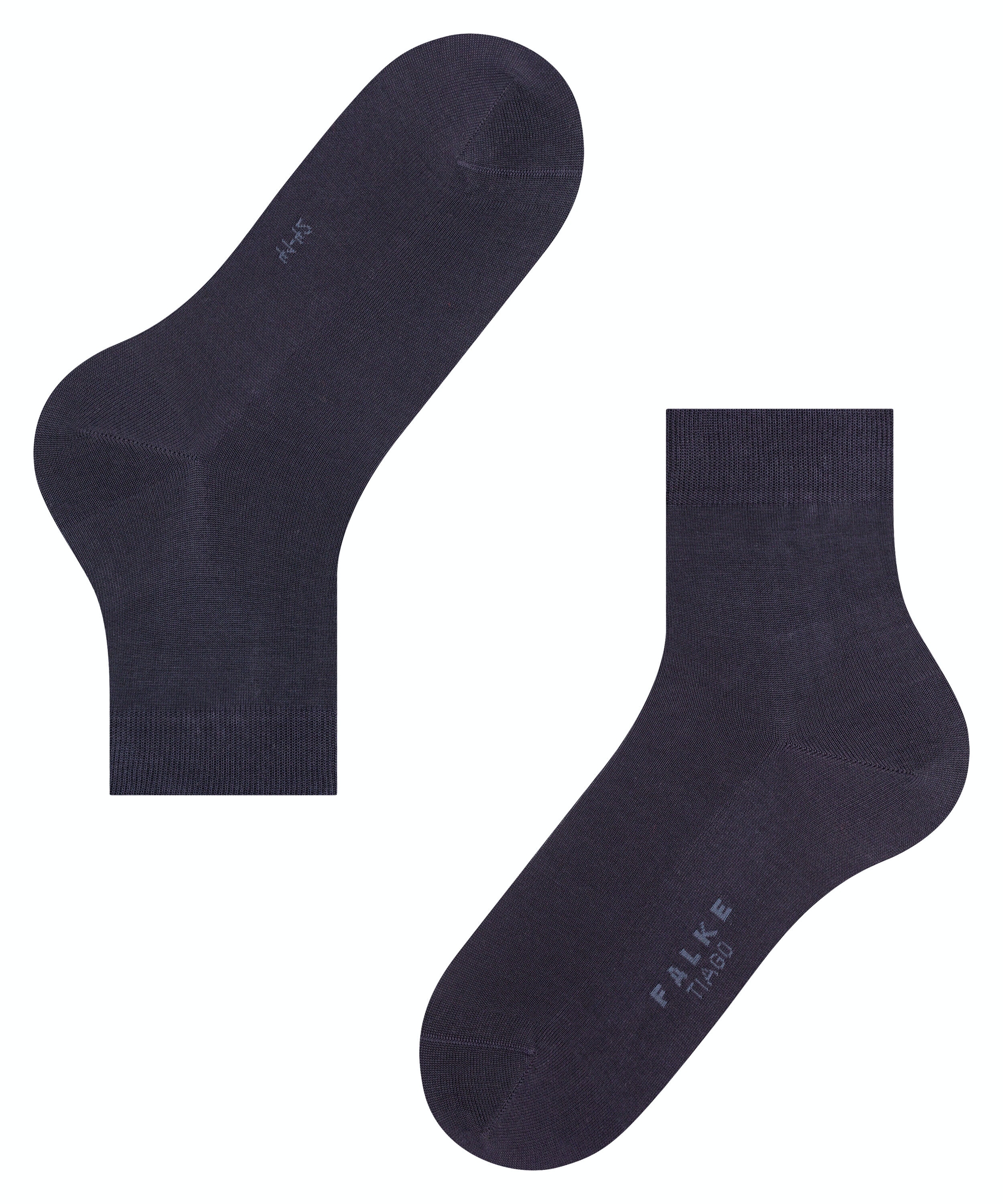 FALKE Tiago herensokken kort, donkerblauw (dark navy)