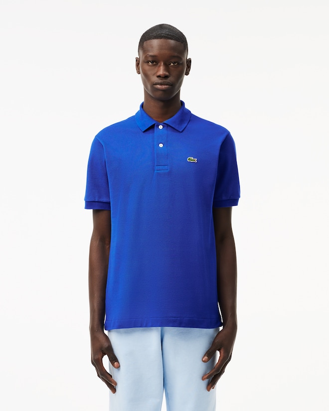 Lacoste Classic Fit polo, lazuli blauw