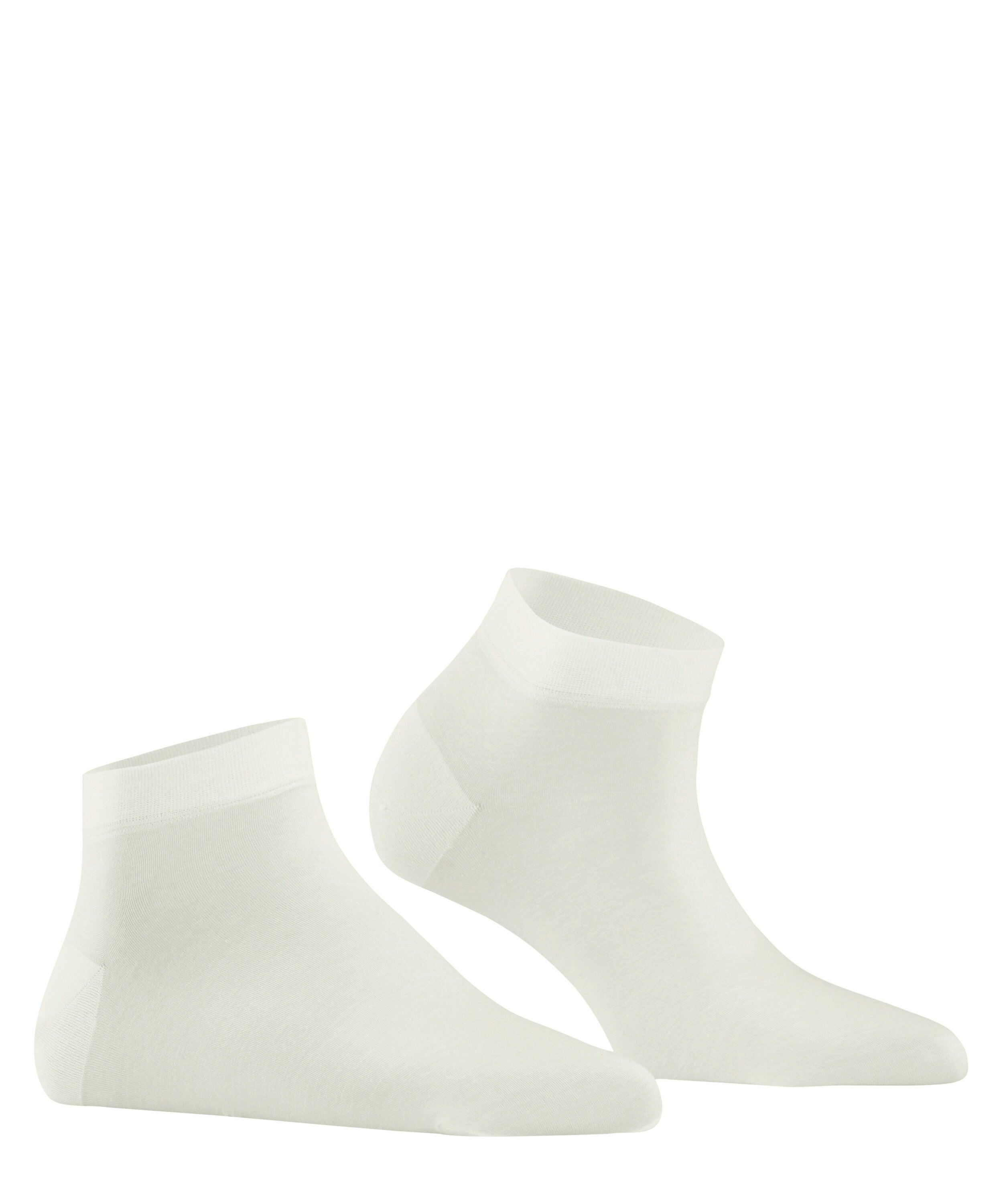 FALKE Fine Softness 50 DEN dames sneakersokken, wit (white)