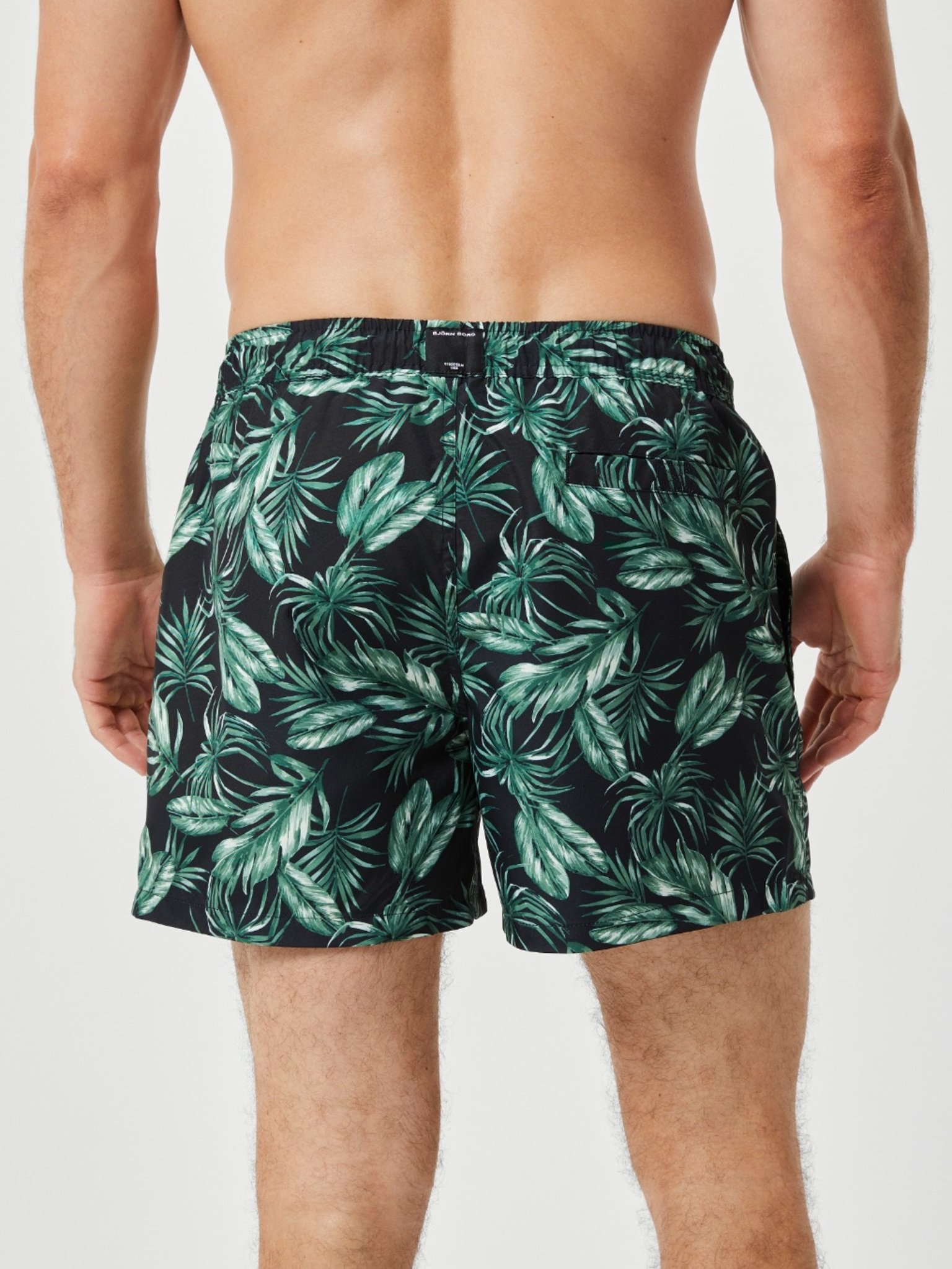 Bjorn Borg Print Swim Shorts, heren zwembroek, bladeren print